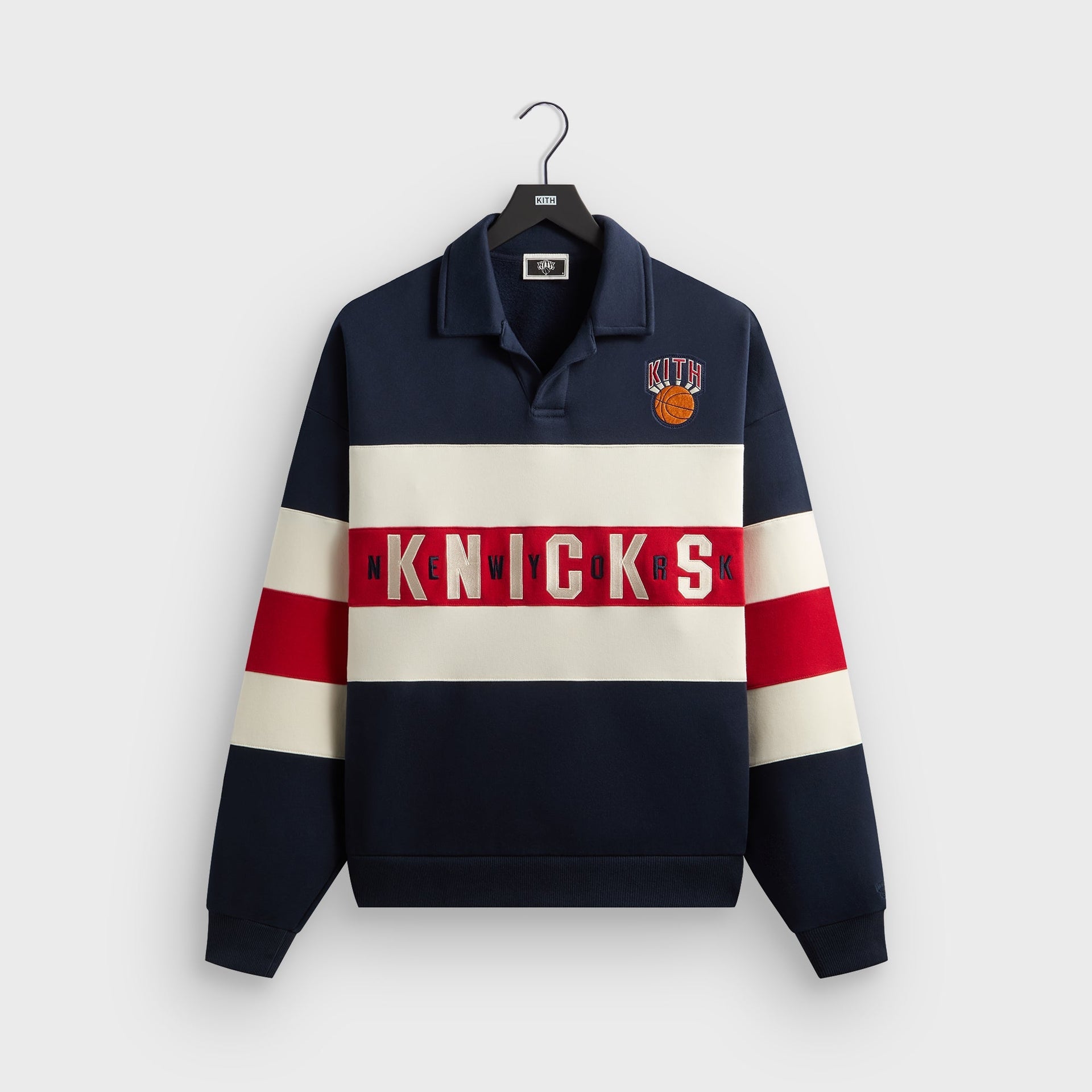 Kith for the New York Knicks Classic Nelson Rugby - Nocturnal - PH