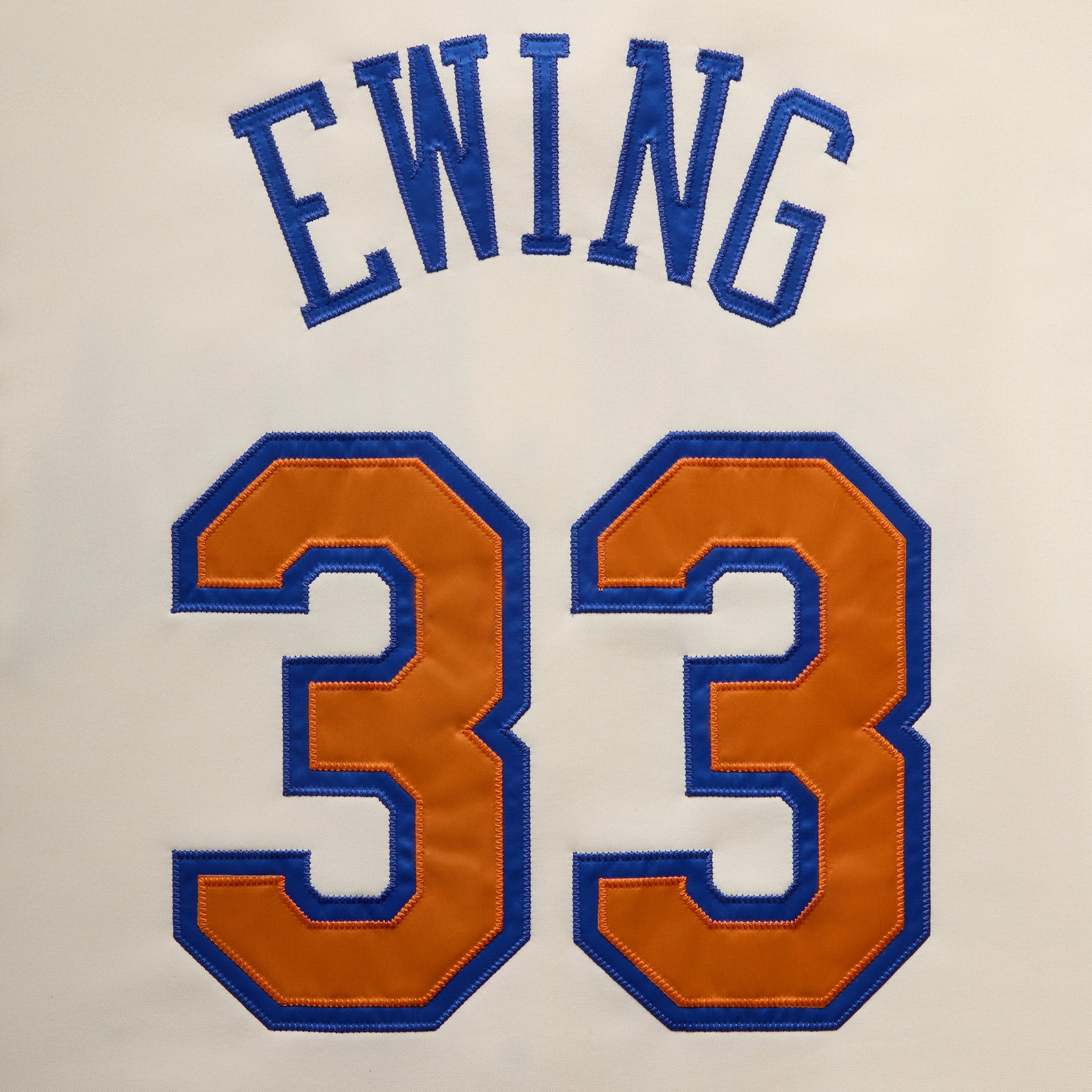 Kith for the New York Knicks Patrick Ewing Woodpoint Shirt - Sandrift