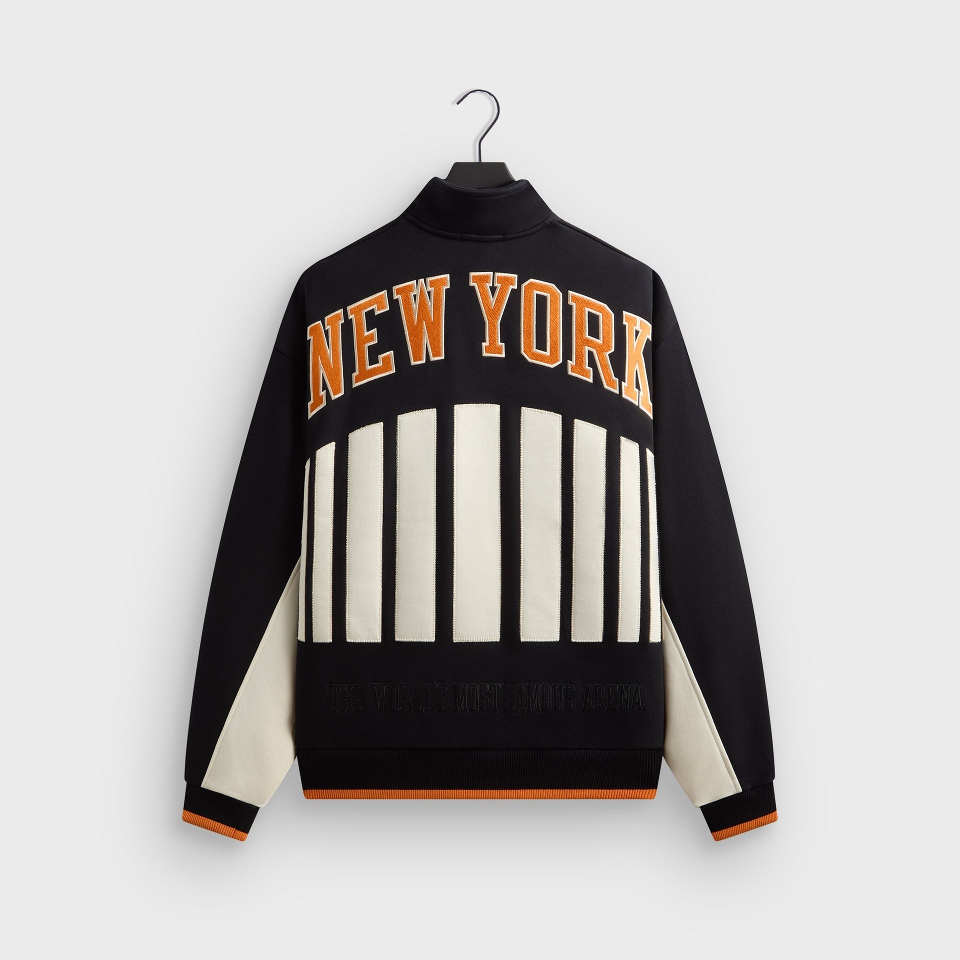 Kith for the New York Knicks Madison Square Garden Vintage Nelson Quarter Zip - Black - PH