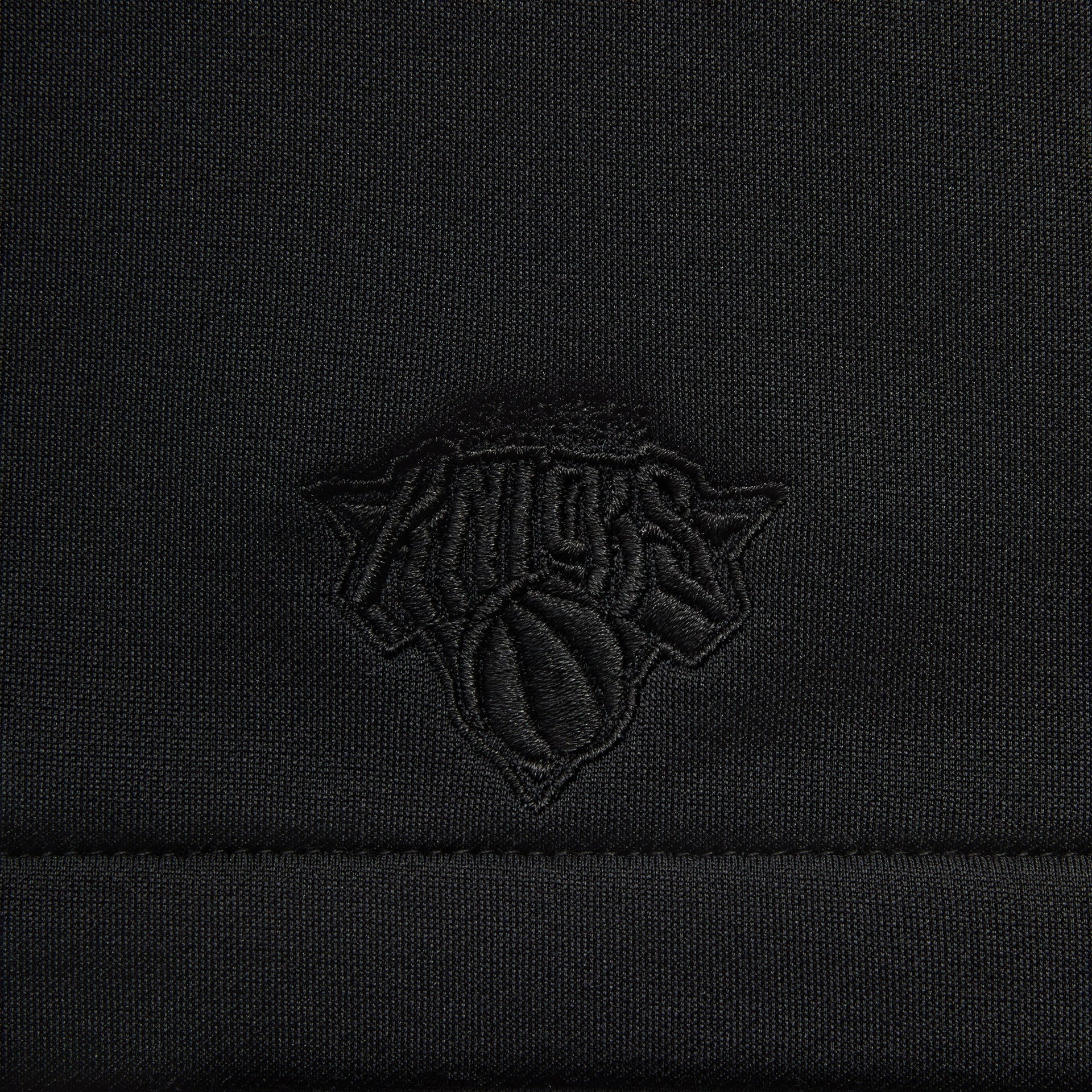 Kith for the New York Knicks Tricot Full Zip Sweater - Black - PH