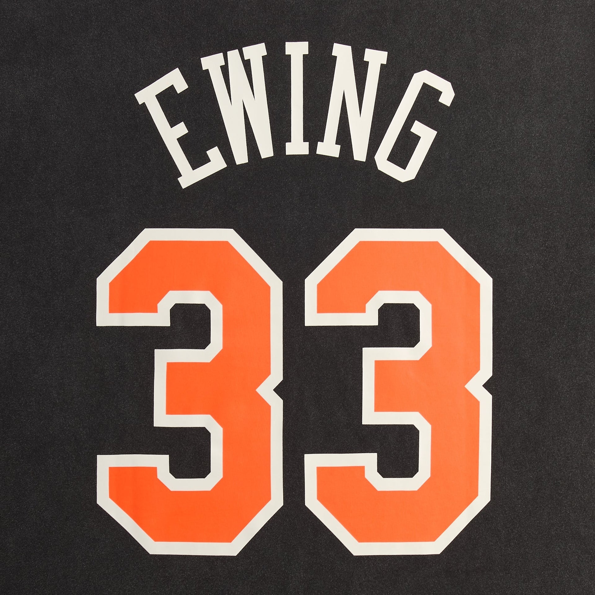 Kith for the New York Knicks Patrick Ewing Vintage Tee - Black - PH