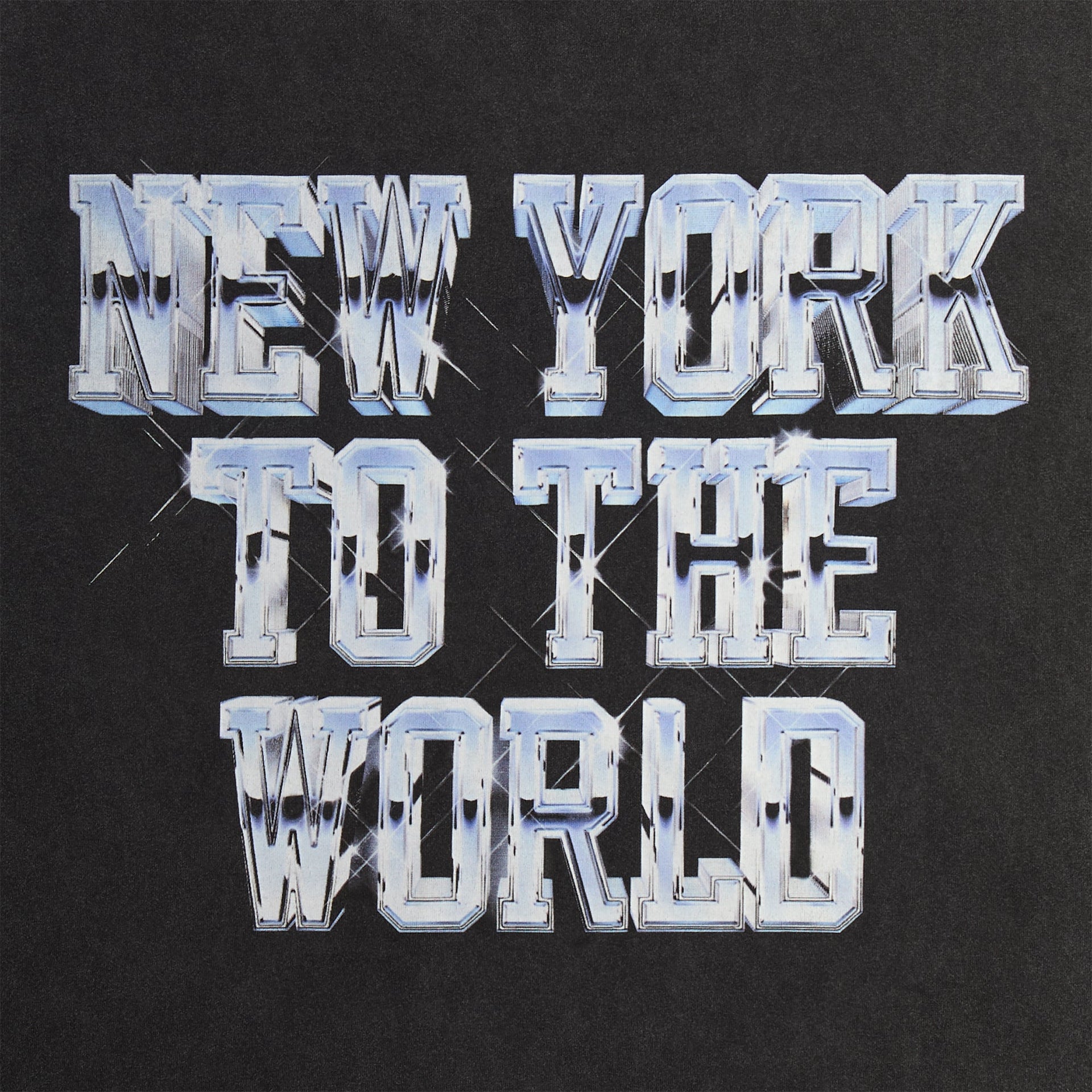 Kith for the New York Knicks Chrome Vintage Jones Tee - Black