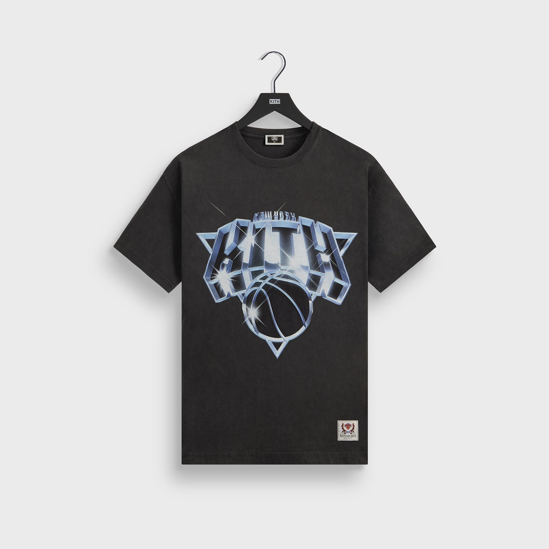 Kith for the New York Knicks Chrome Vintage Jones Tee - Black - PH