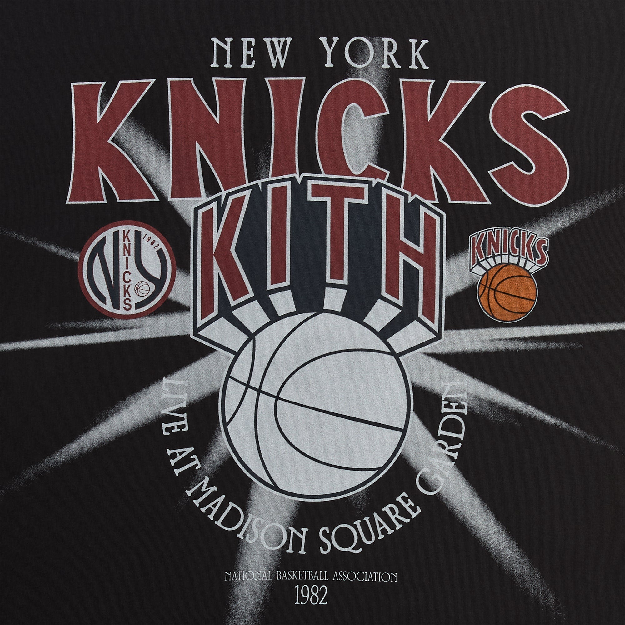 Kith for the New York Knicks Madison Square Garden Burst Jones Tee