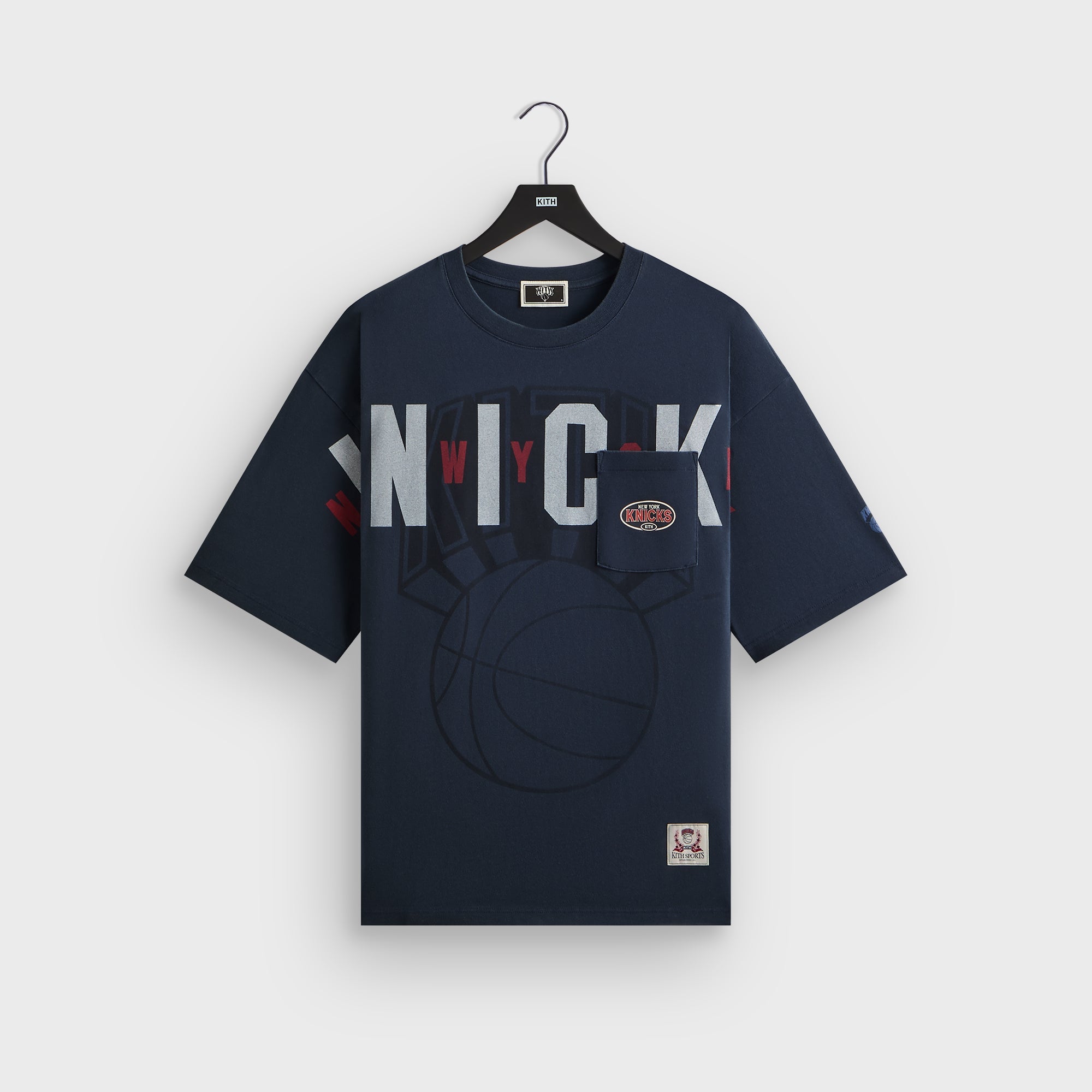 KITH ニューヨークニックス Tシャツ L Kith x the New York Knicks NY to the World Ramble L/S Tee