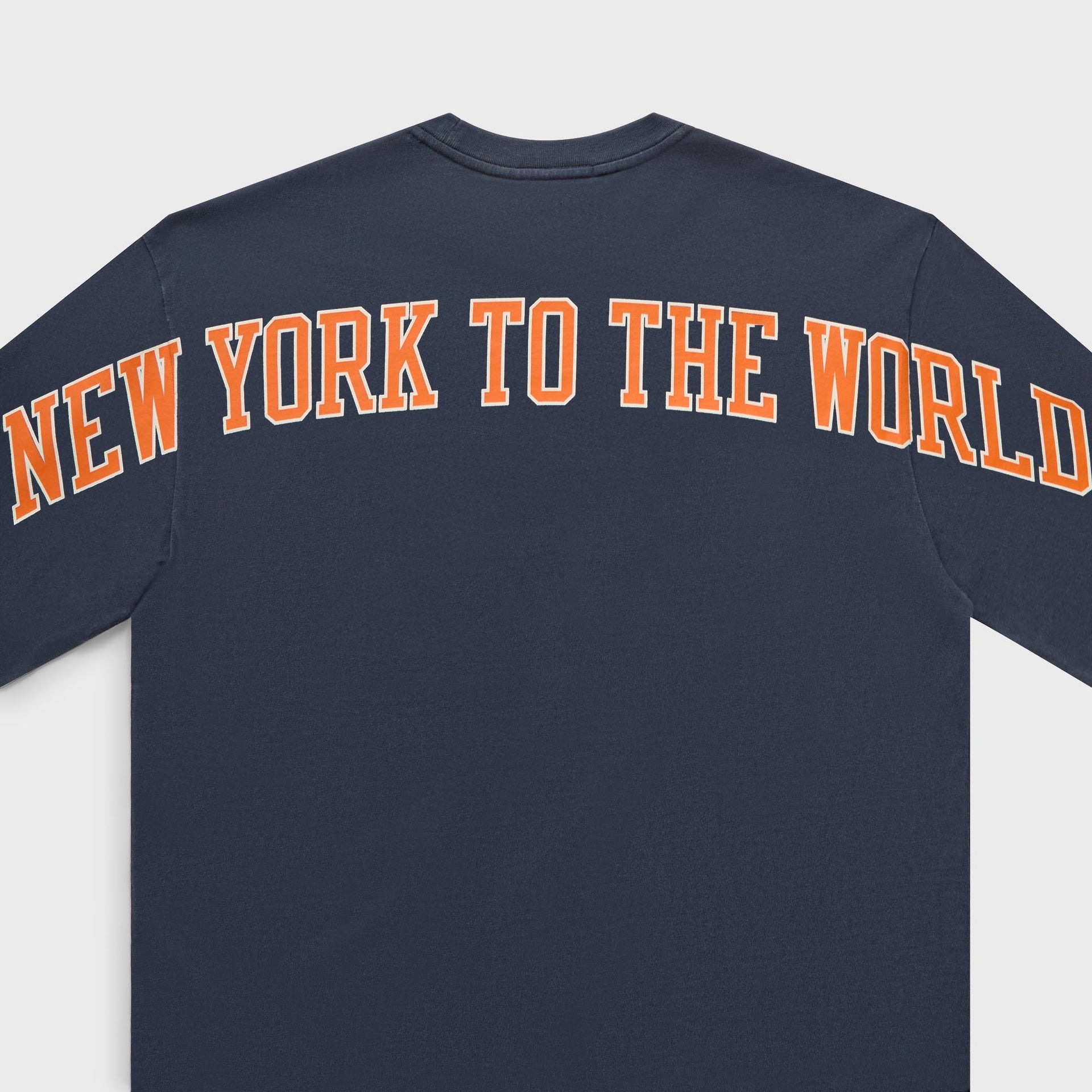 Kith for the New York Knicks Knickerbockers Long Sleeve Quinn Vintage Tee - Nocturnal - PH