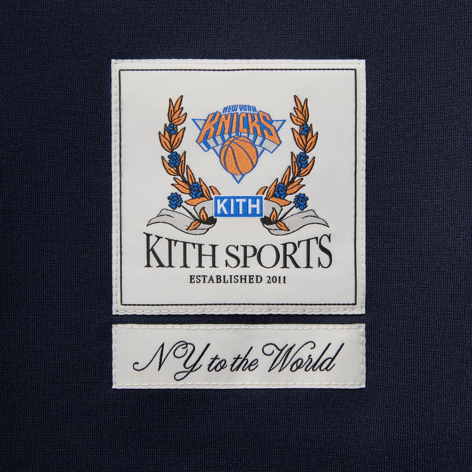 Kith for the New York Knicks Bernard King Woodpoint Shirt - Nocturnal
