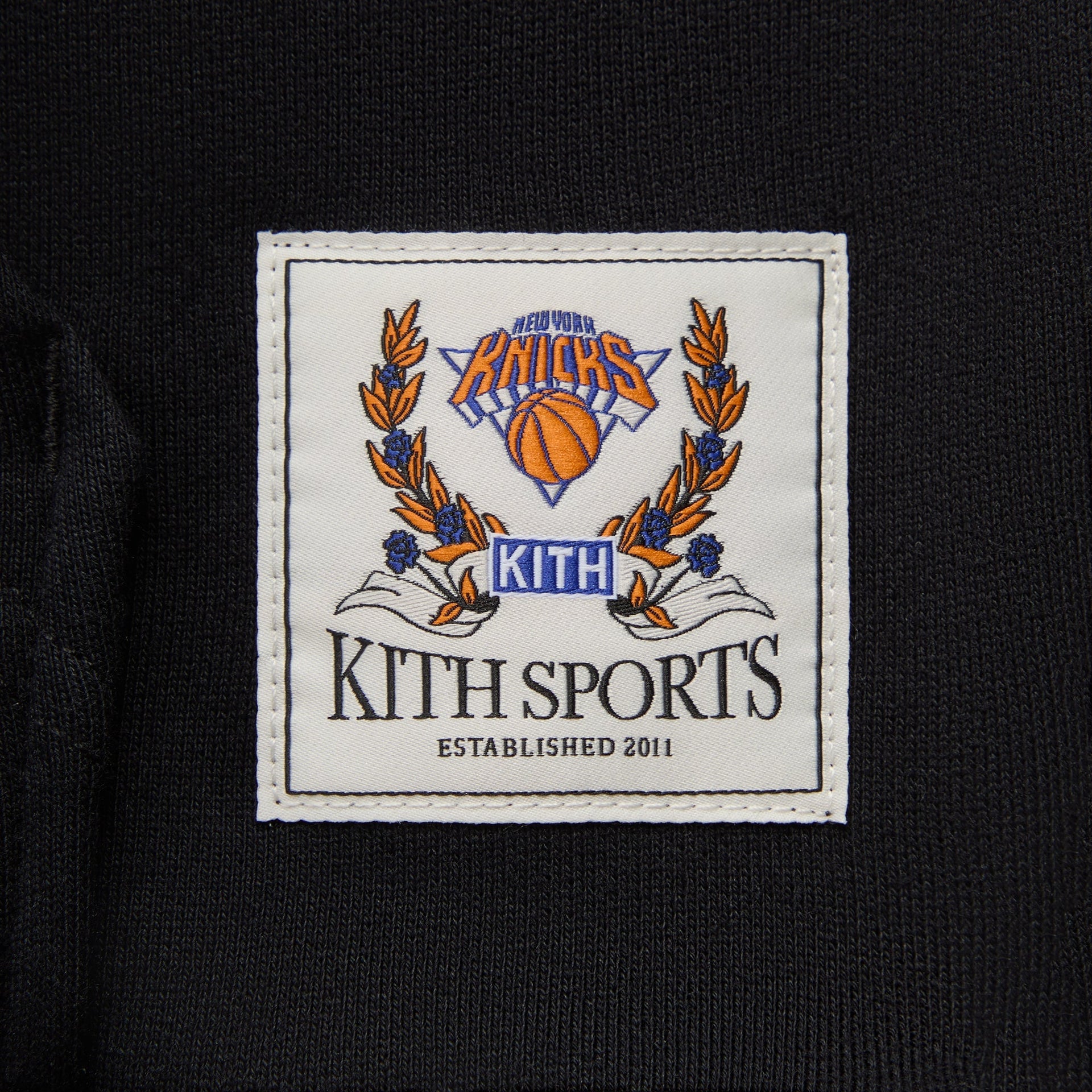 Kith for the New York Knicks Madison Square Garden Nelson Vintage Hoodie - Black - PH