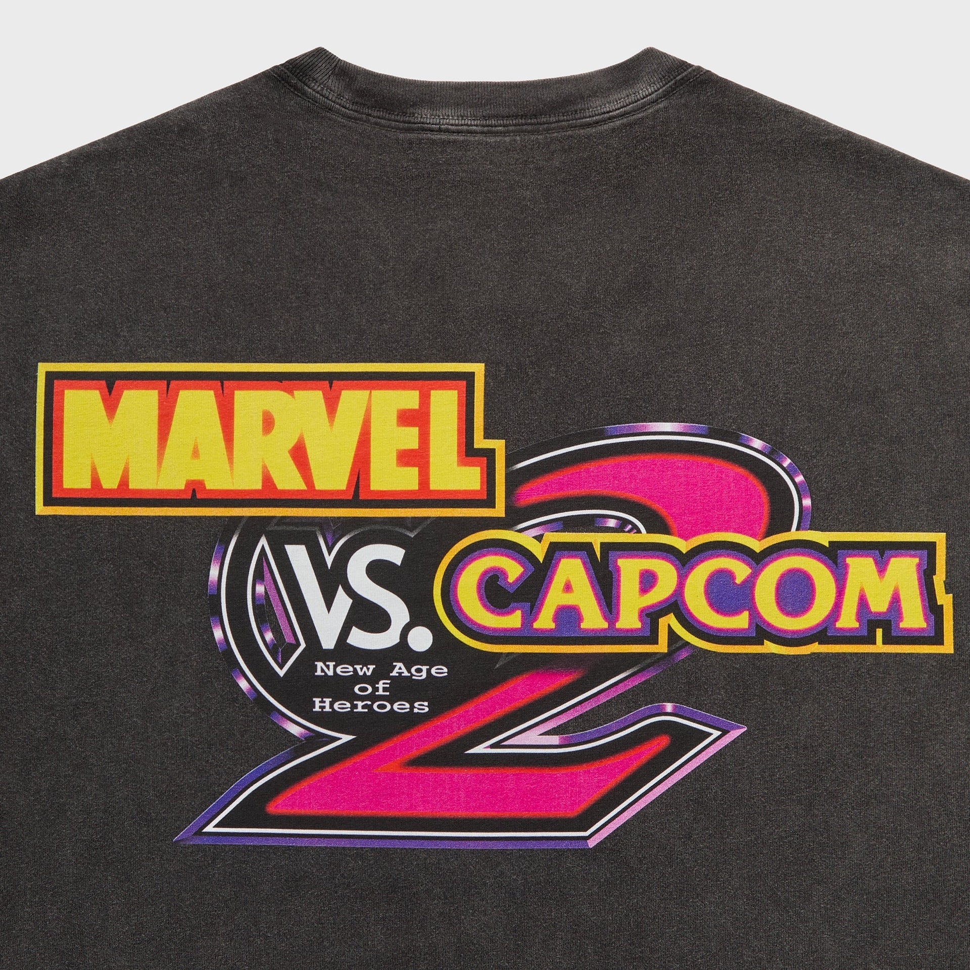 Marvel vs. Capcom | Kith Circus Vintage Tee - Black - PH