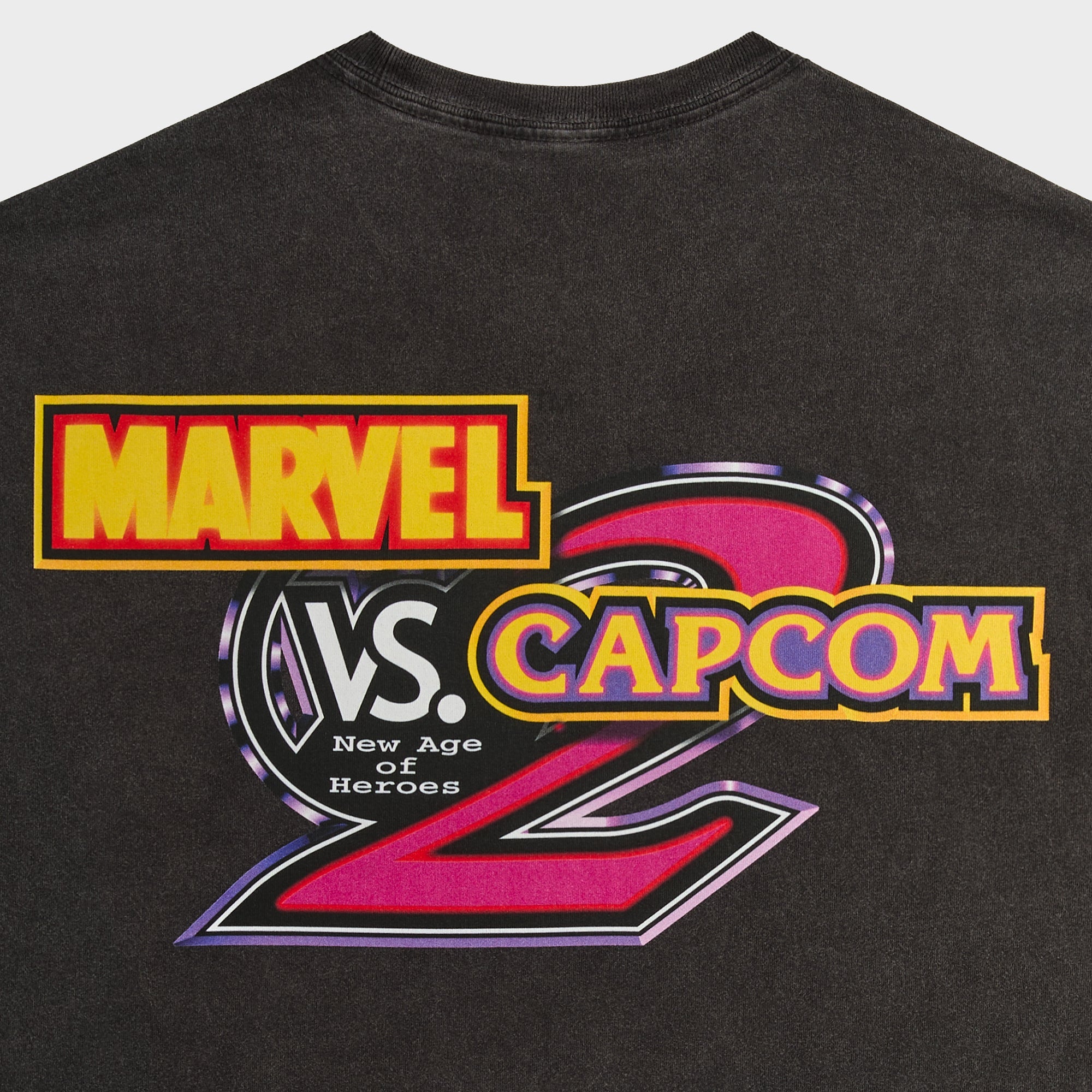 Marvel vs. Capcom | Kith Desert Vintage Tee - Black – Kith Canada