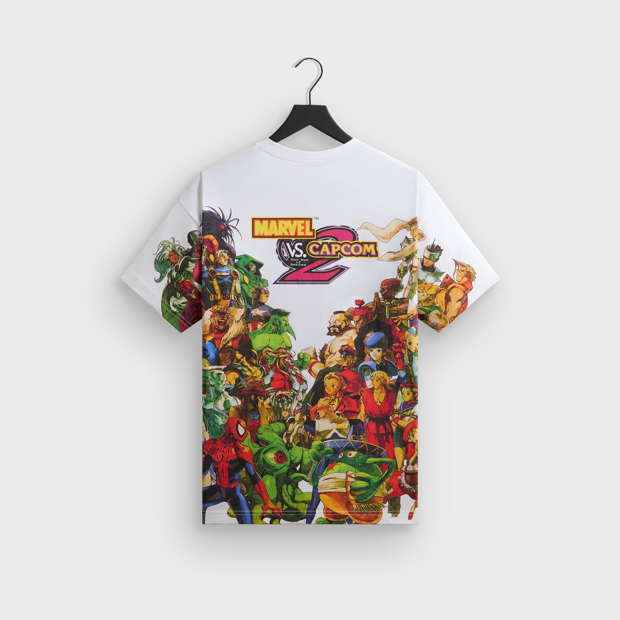 トップス Kith Marvel Capcom Super Heroes Tee XL Kith x Marvel vs. Capcom New Age of Heroes All-Over Printed Tee