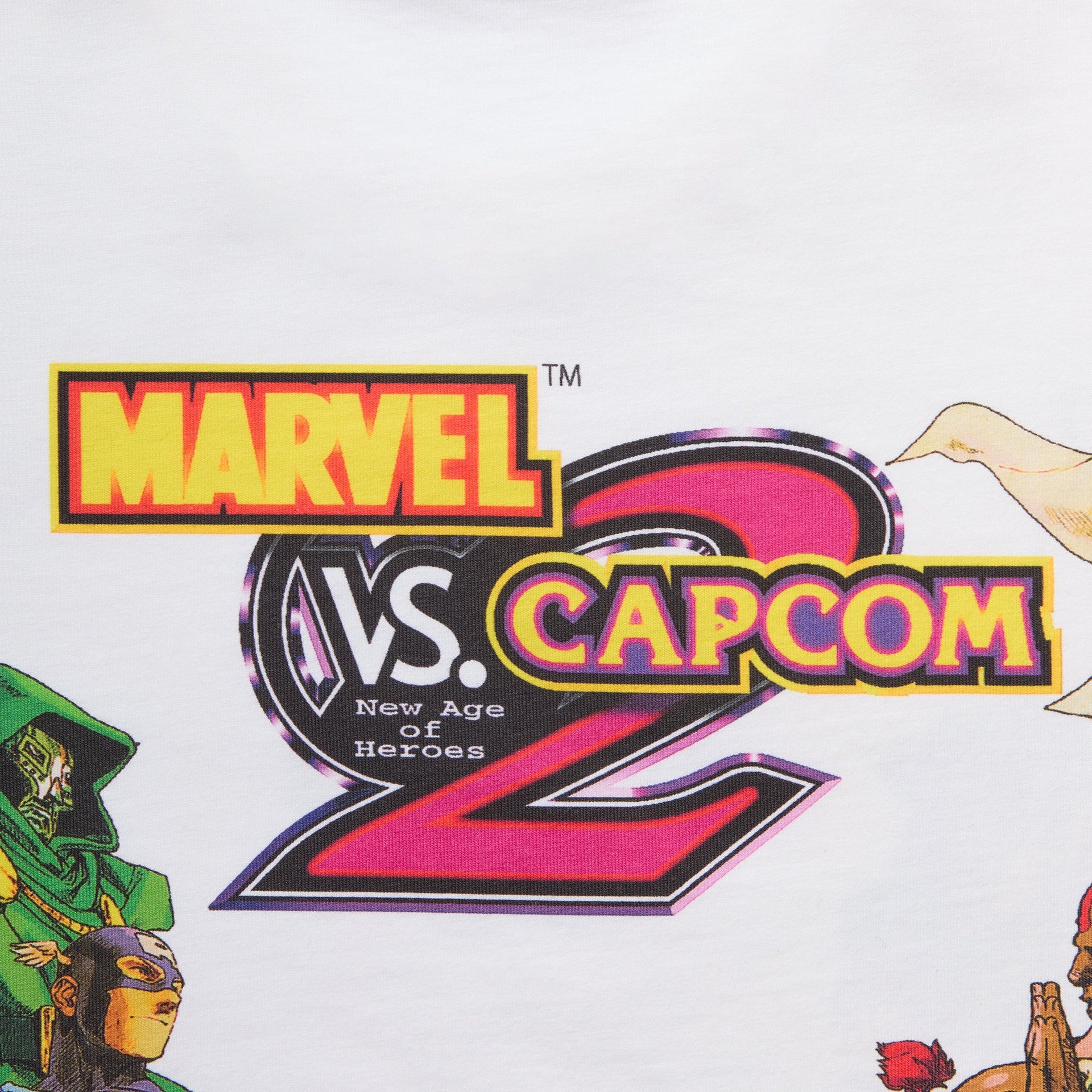 Marvel vs. Capcom | Kith New Age of Heroes All-Over Printed Tee - White