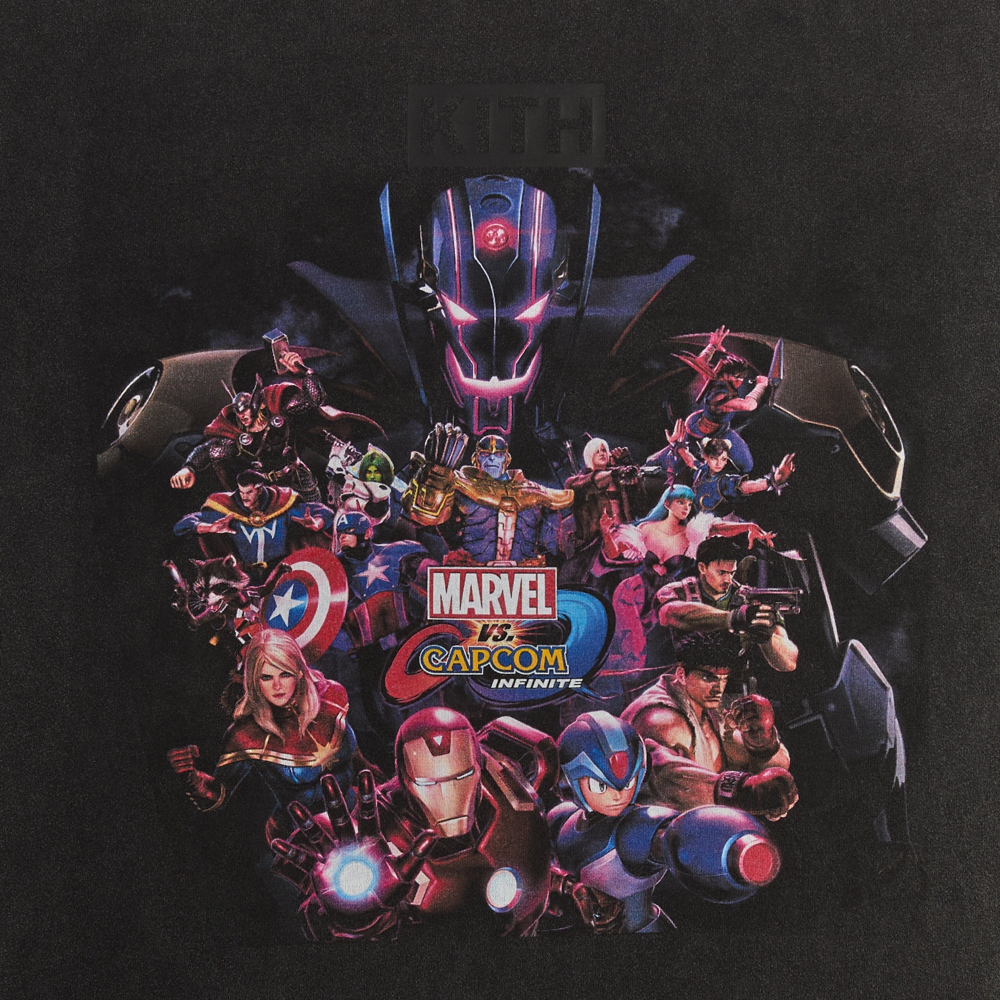 Marvel vs. Capcom | Kith Infinite Vintage Tee - Black – Kith Canada