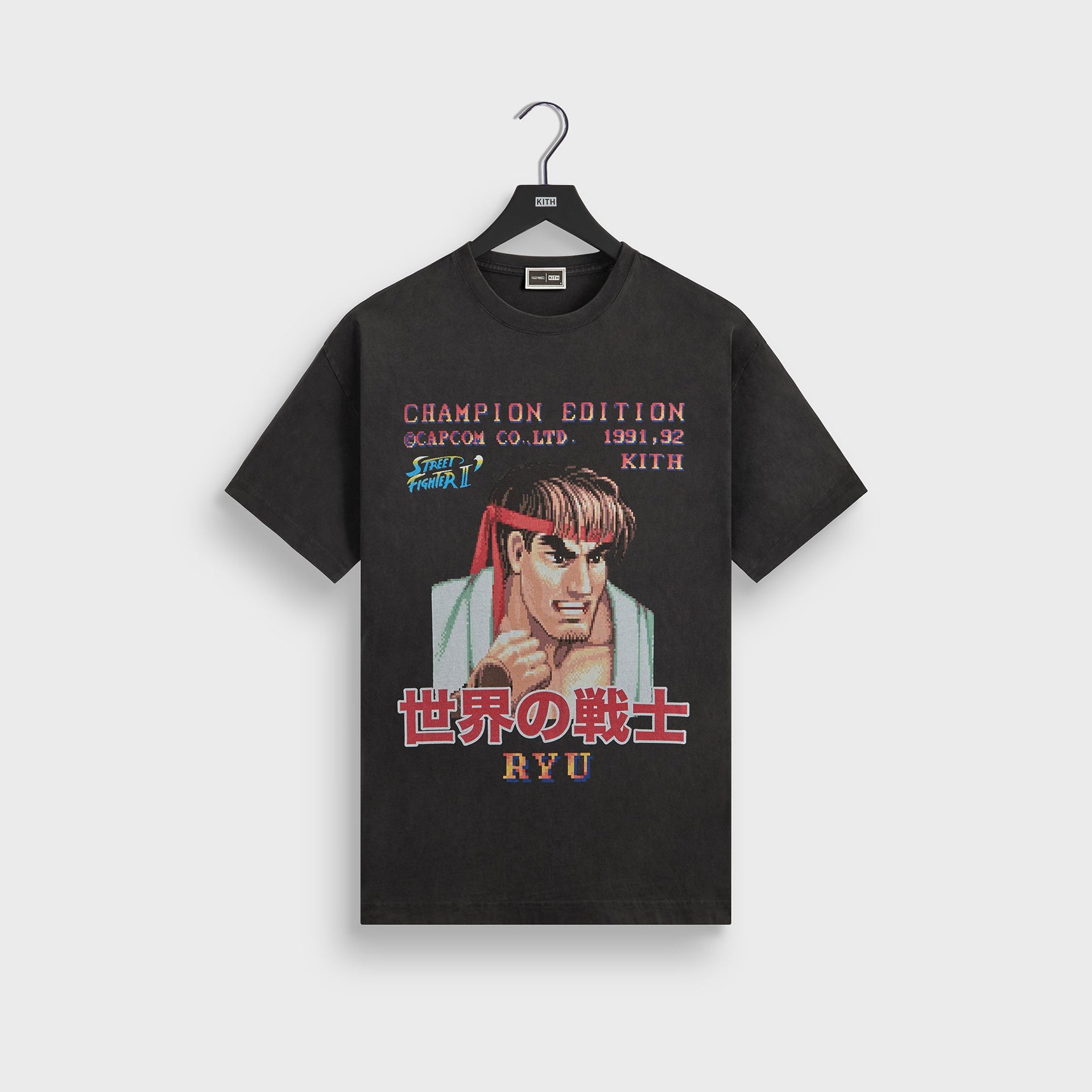 Capcom | Kith Ryu Champion Edition Vintage Tee - Black