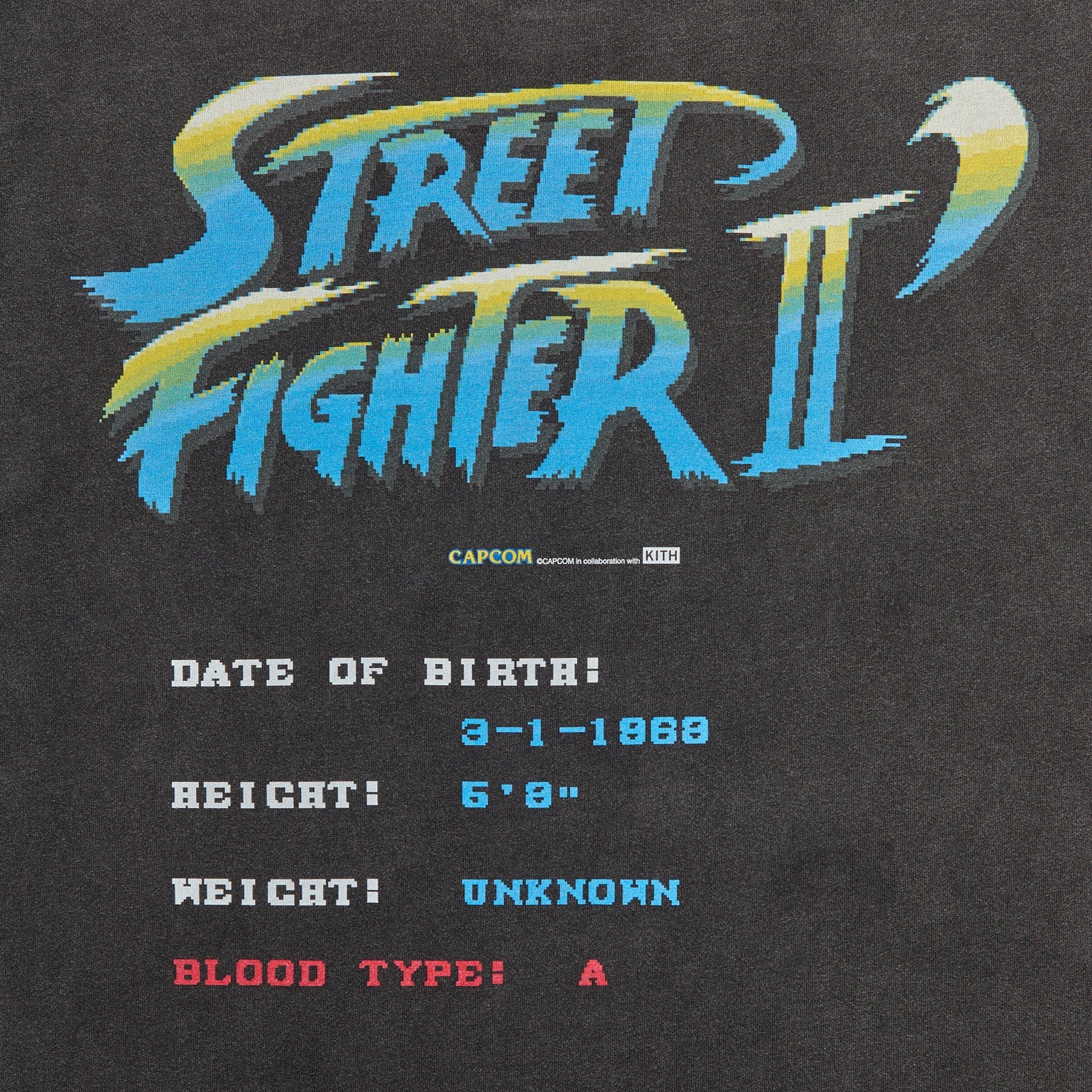 Capcom | Kith Chun Li Champion Edition Vintage Tee - Black - PH