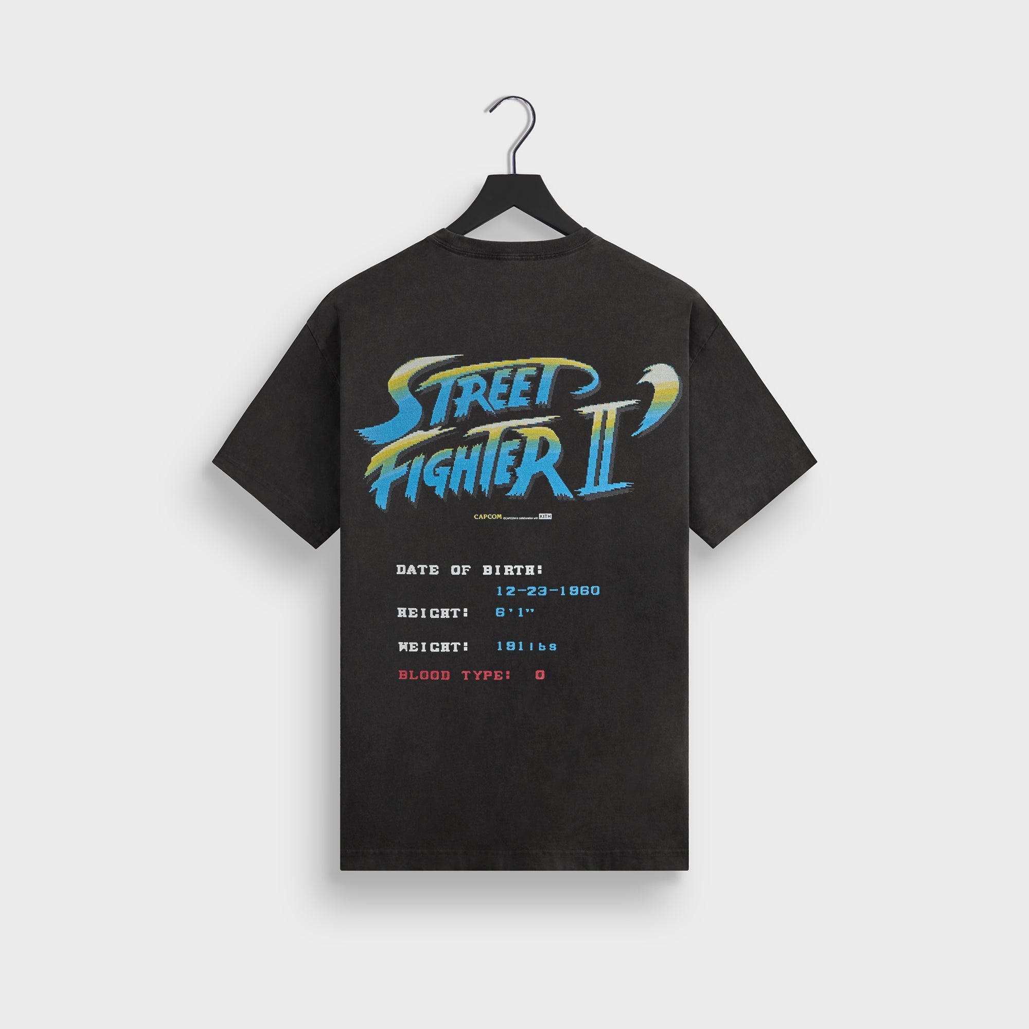 Capcom | Kith Guile Champion Edition Vintage Tee - Black – Kith Canada