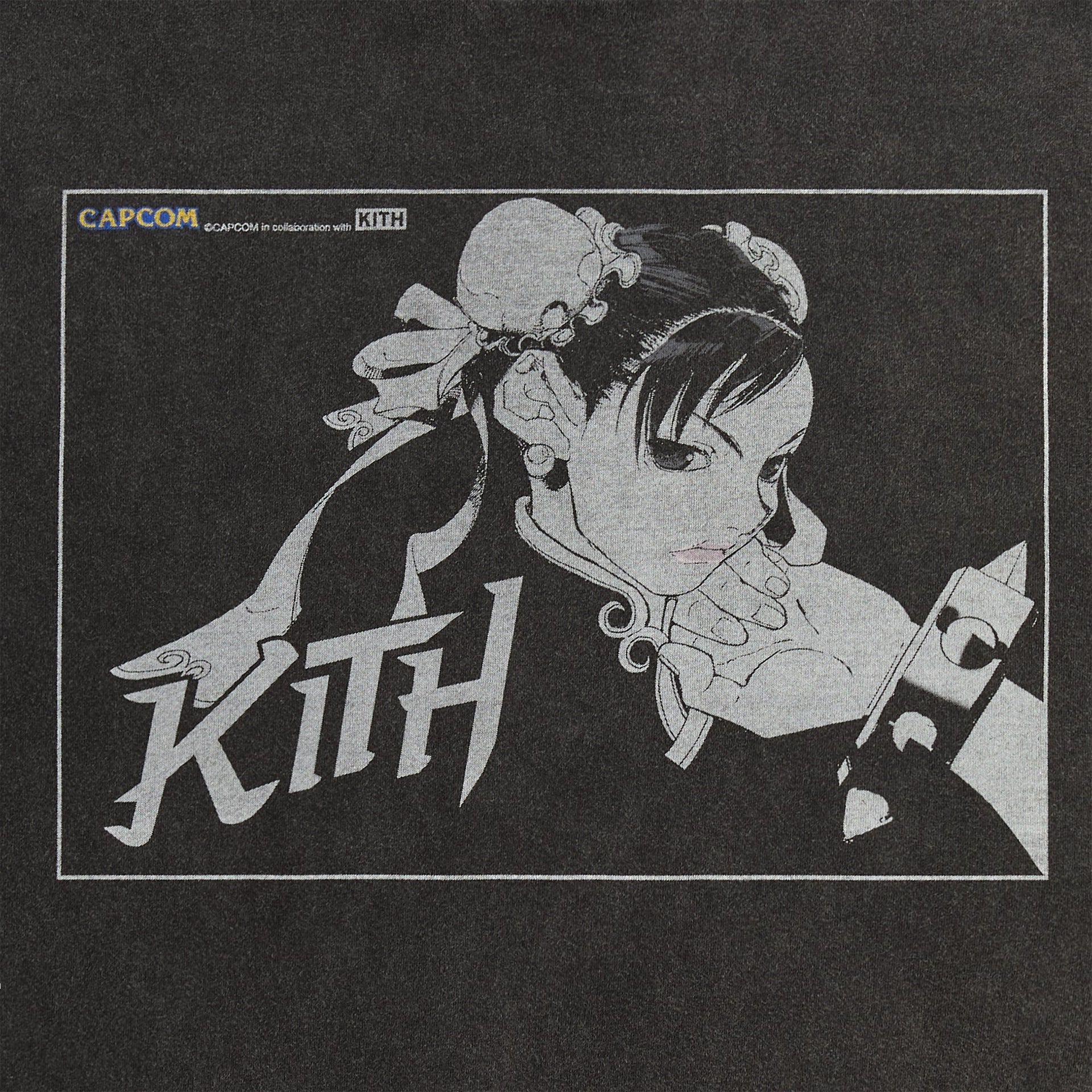 Capcom | Kith Chun Li Vintage Tee - Black