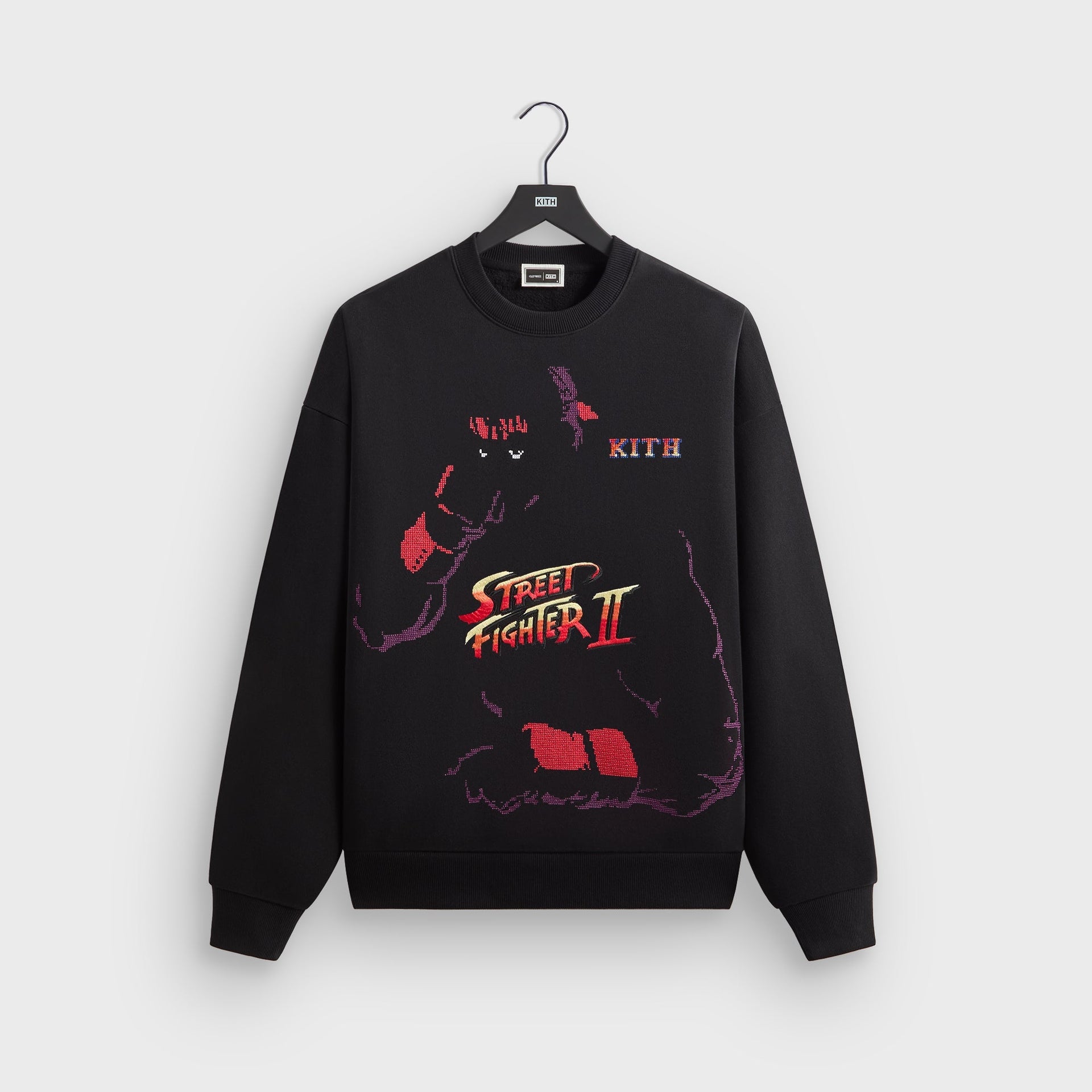 Capcom | Kith Ryu Vintage Nelson Crewneck - Black - PH
