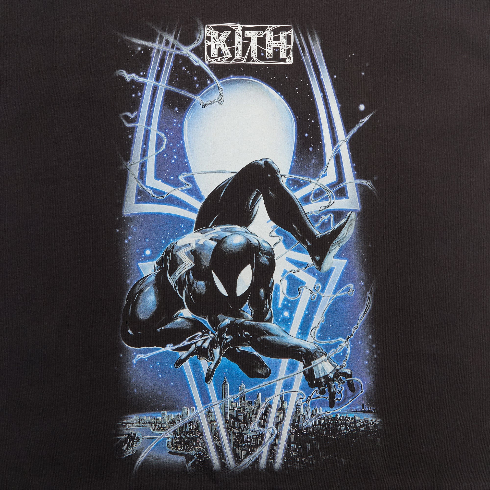 トップス Kith x Marvel Symbiote Spiderman Tee Marvel | Kith Symbiote Spiderman Vintage Tee - Black – Kith Canada
