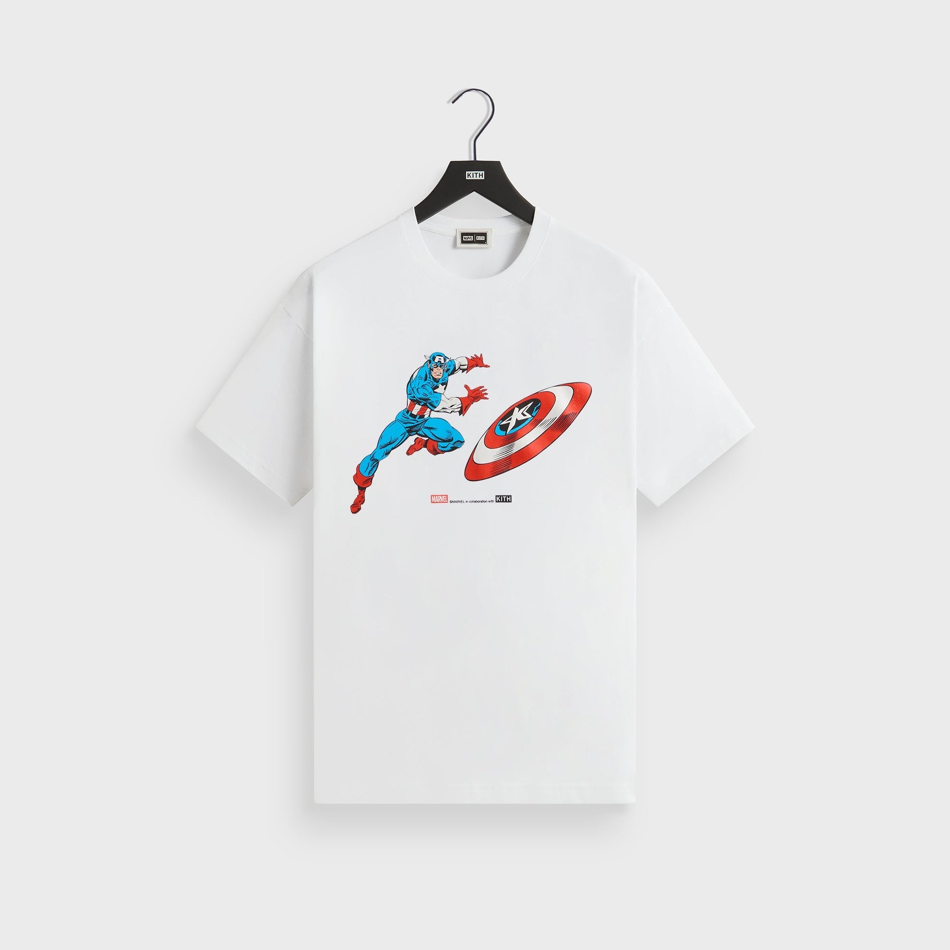 Marvel | Kith Captain America Vintage Tee - White - PH