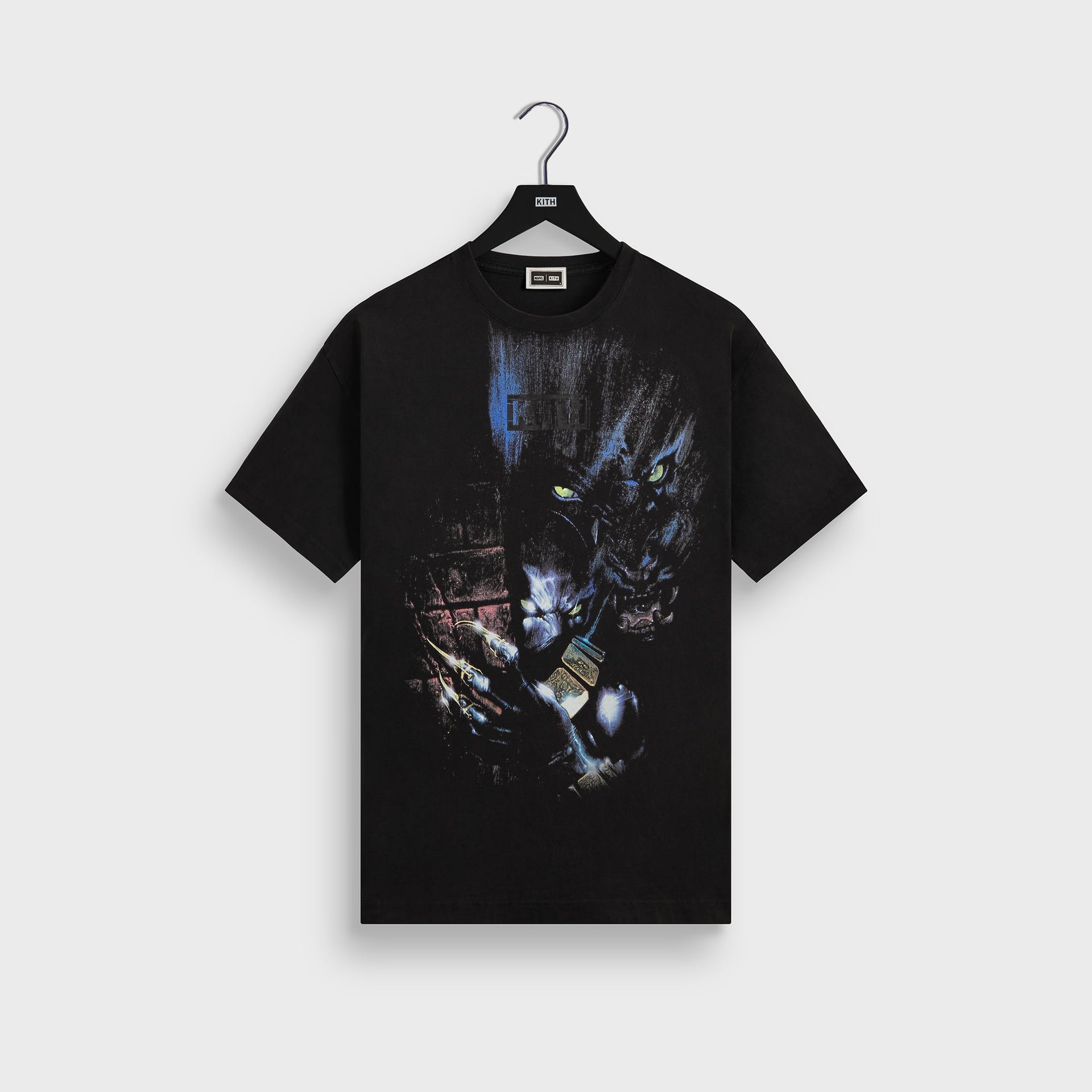 Marvel | Kith Black Panther Vintage Tee - Black
