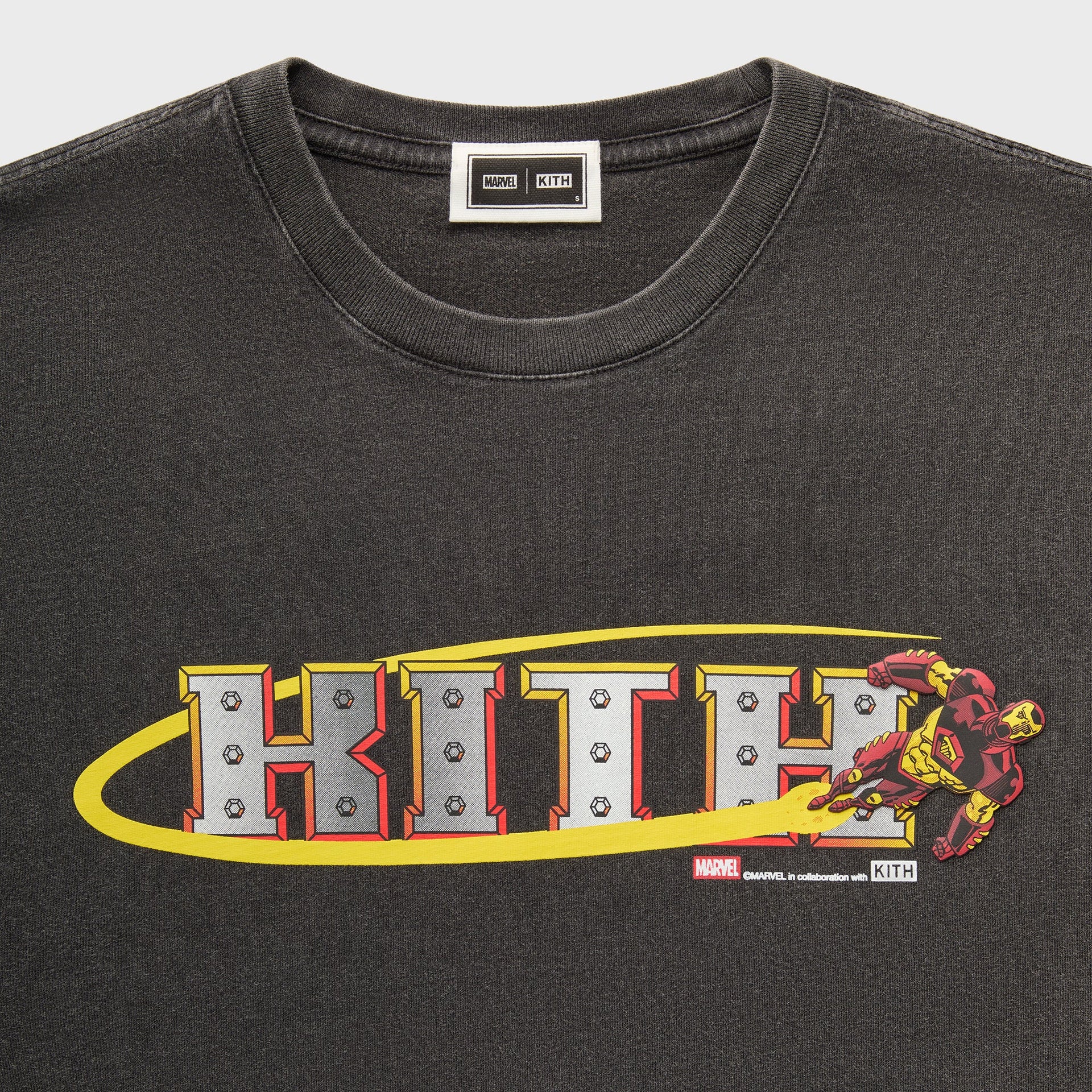 Marvel | Kith Iron Man Vintage Tee - Black