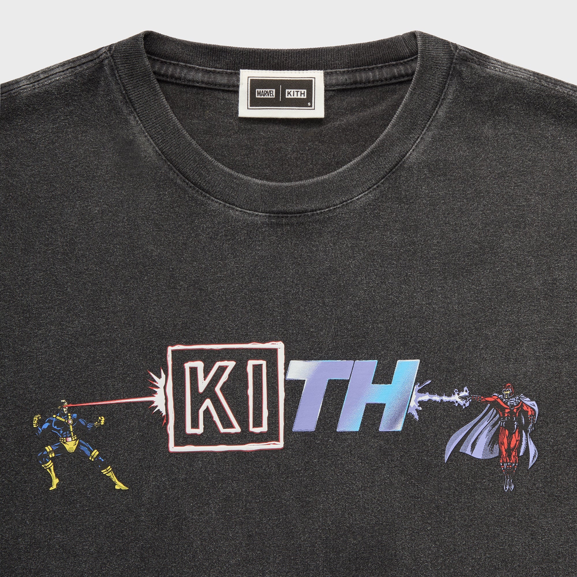 Marvel | Kith Cyclops vs. Magneto Vintage Tee - Black – Kith Canada