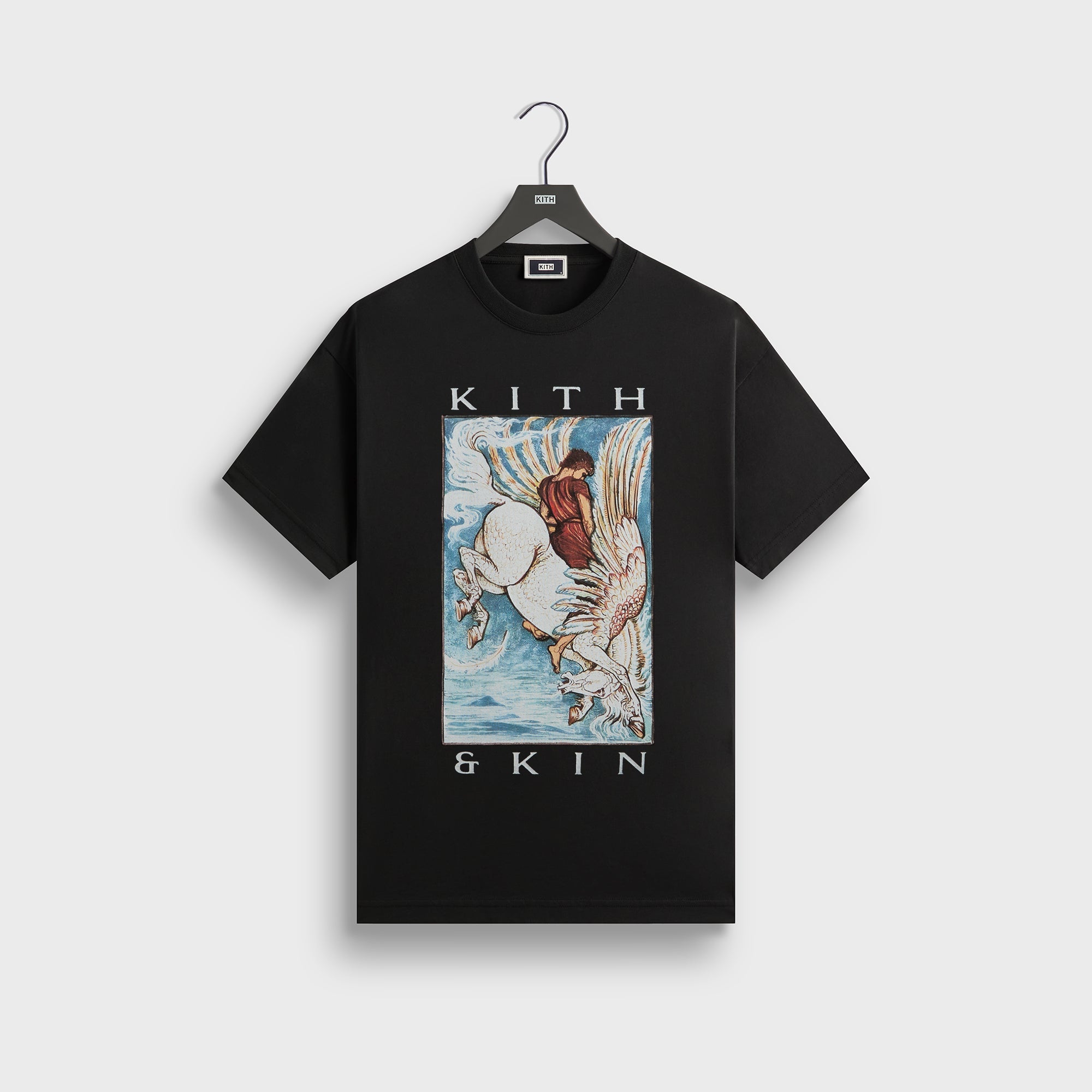Kith & Kin Pegasus Tee - Black – Kith Canada