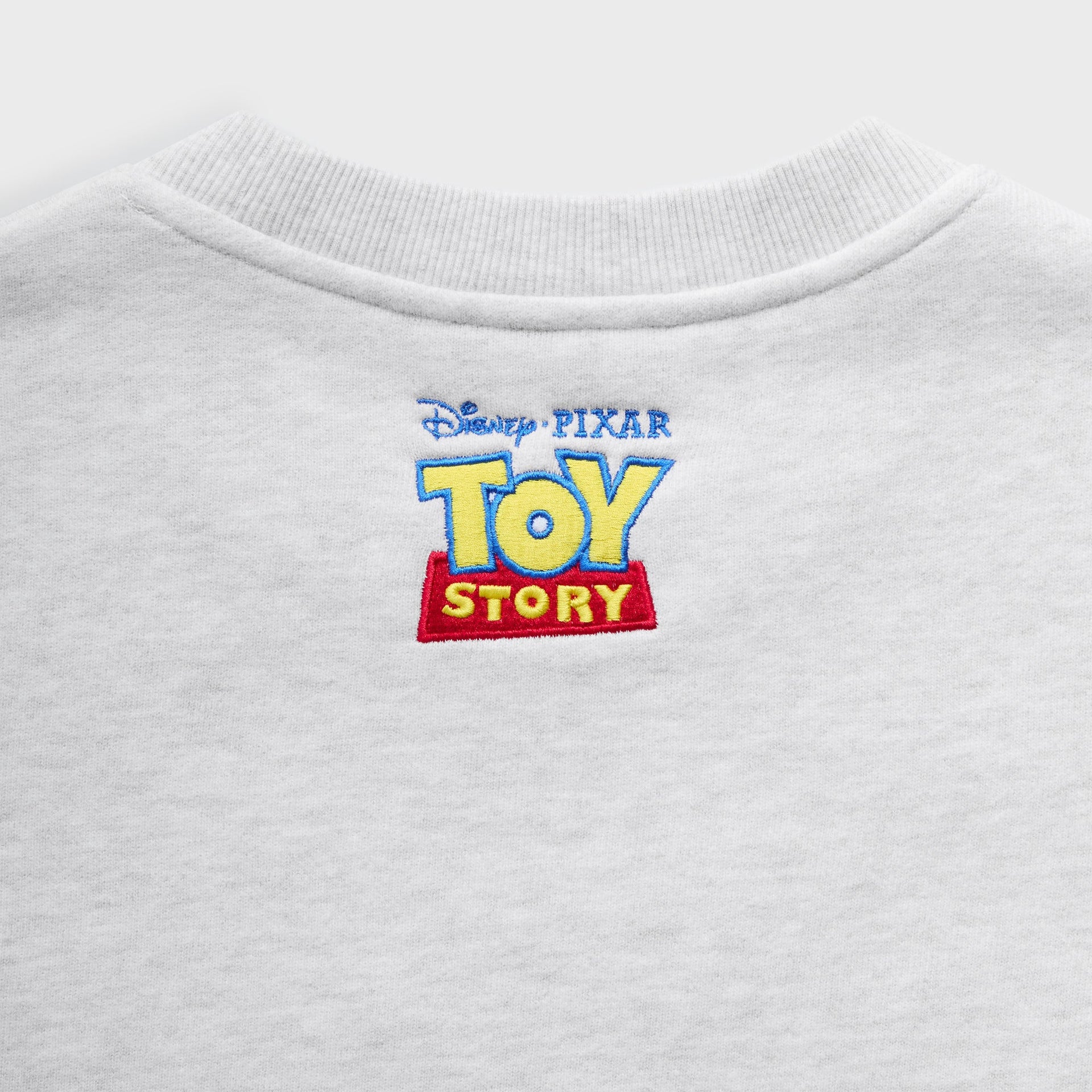Disney | Kith for Pixar Pizza Planet Nelson Crewneck - Light Heather Grey - PH