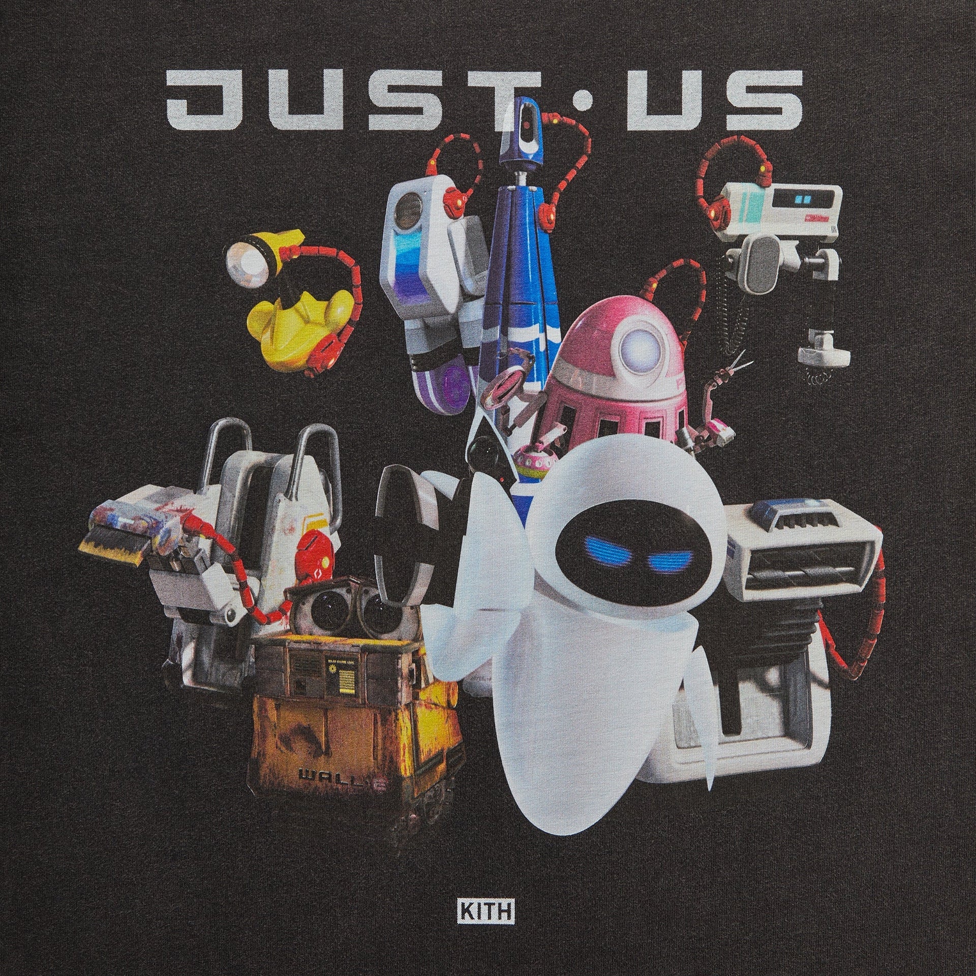 Disney | Kith for Pixar WALL-E Just Us Vintage Tee - Black - PH