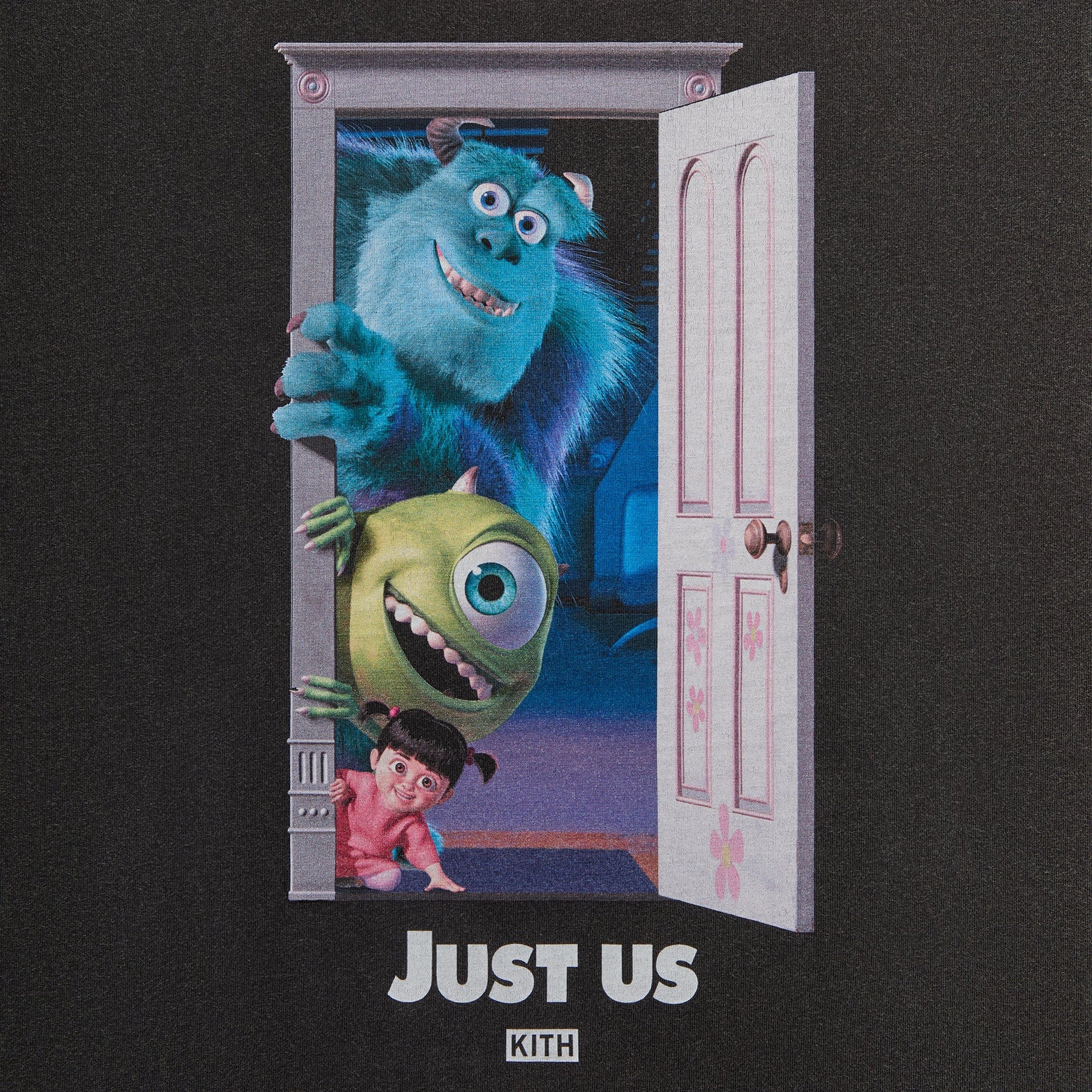 Disney | Kith for Pixar Monsters Inc. Just Us Tee - Black
