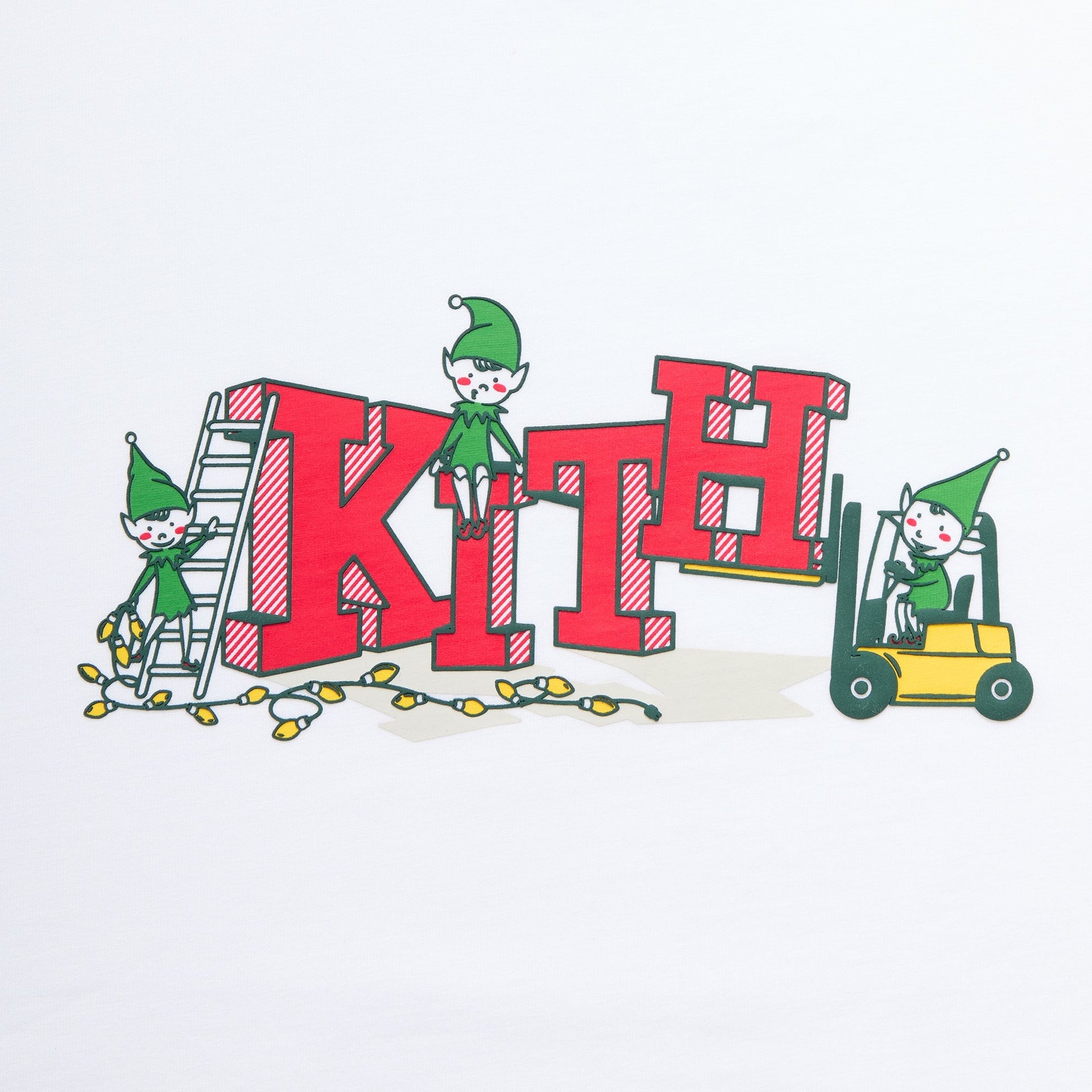 Kithmas Elf Tee - White - PH