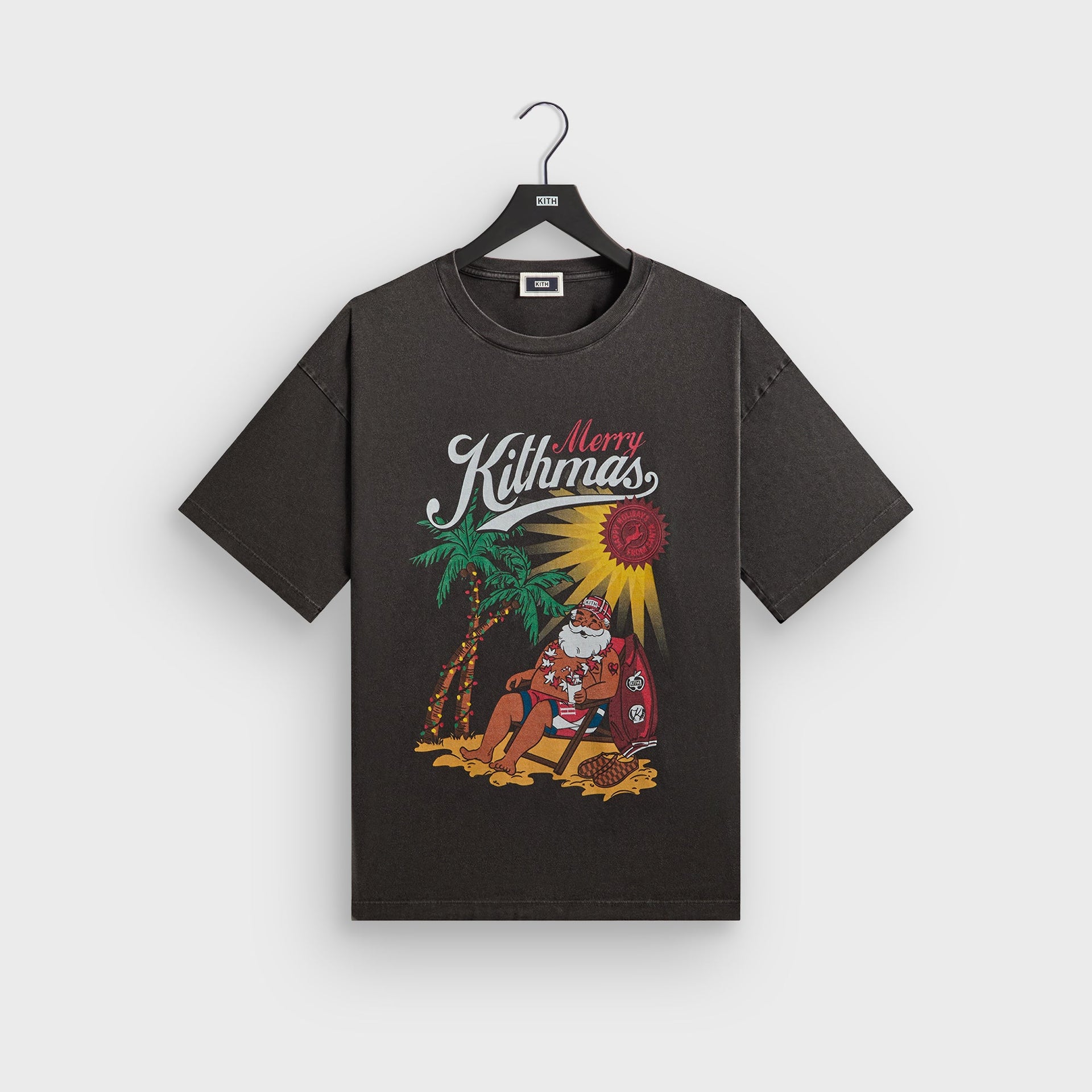 Kithmas Vacation Jones Vintage Tee - Black