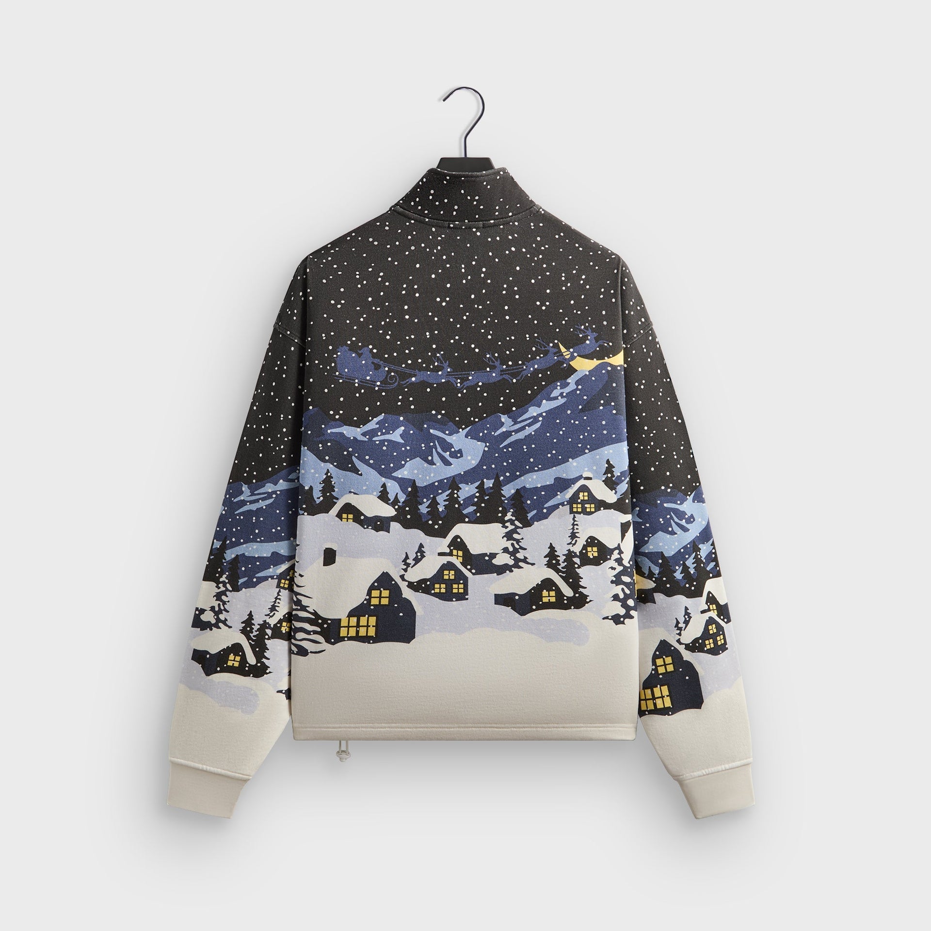 Kithmas Village Quarter Zip - Black