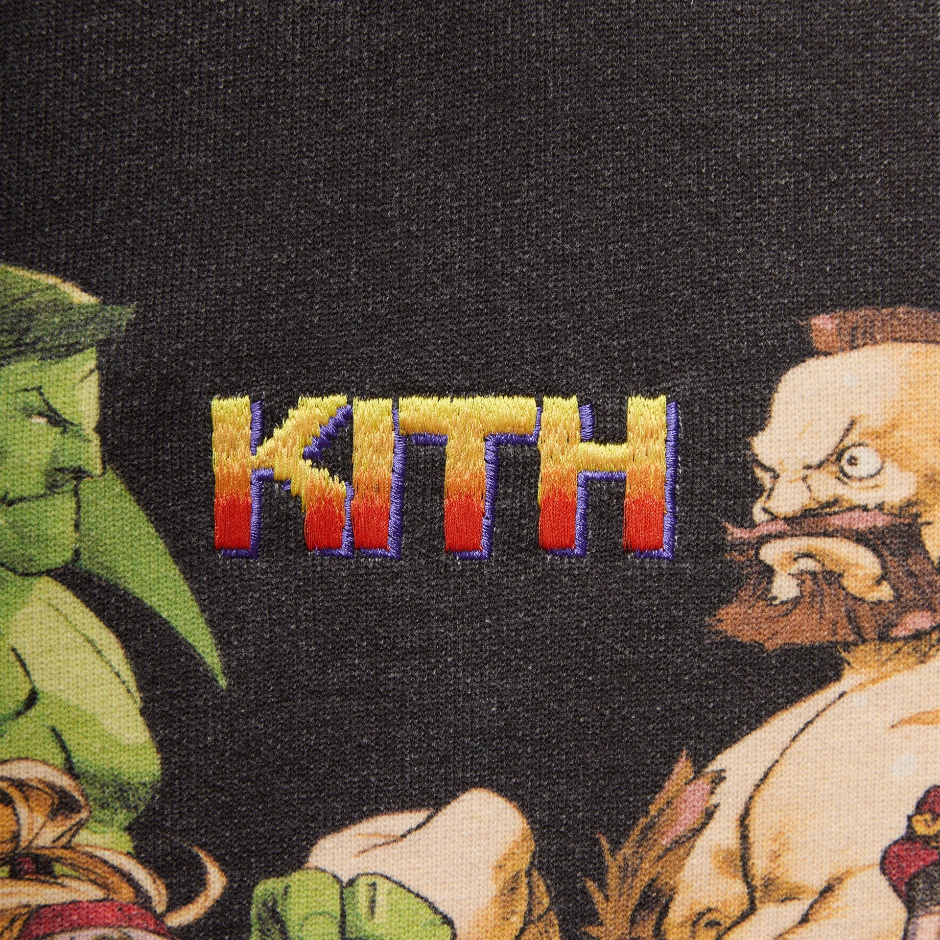 Marvel vs. Capcom | Kith Age of Heroes Nelson Fleece Rugby - Black - PH