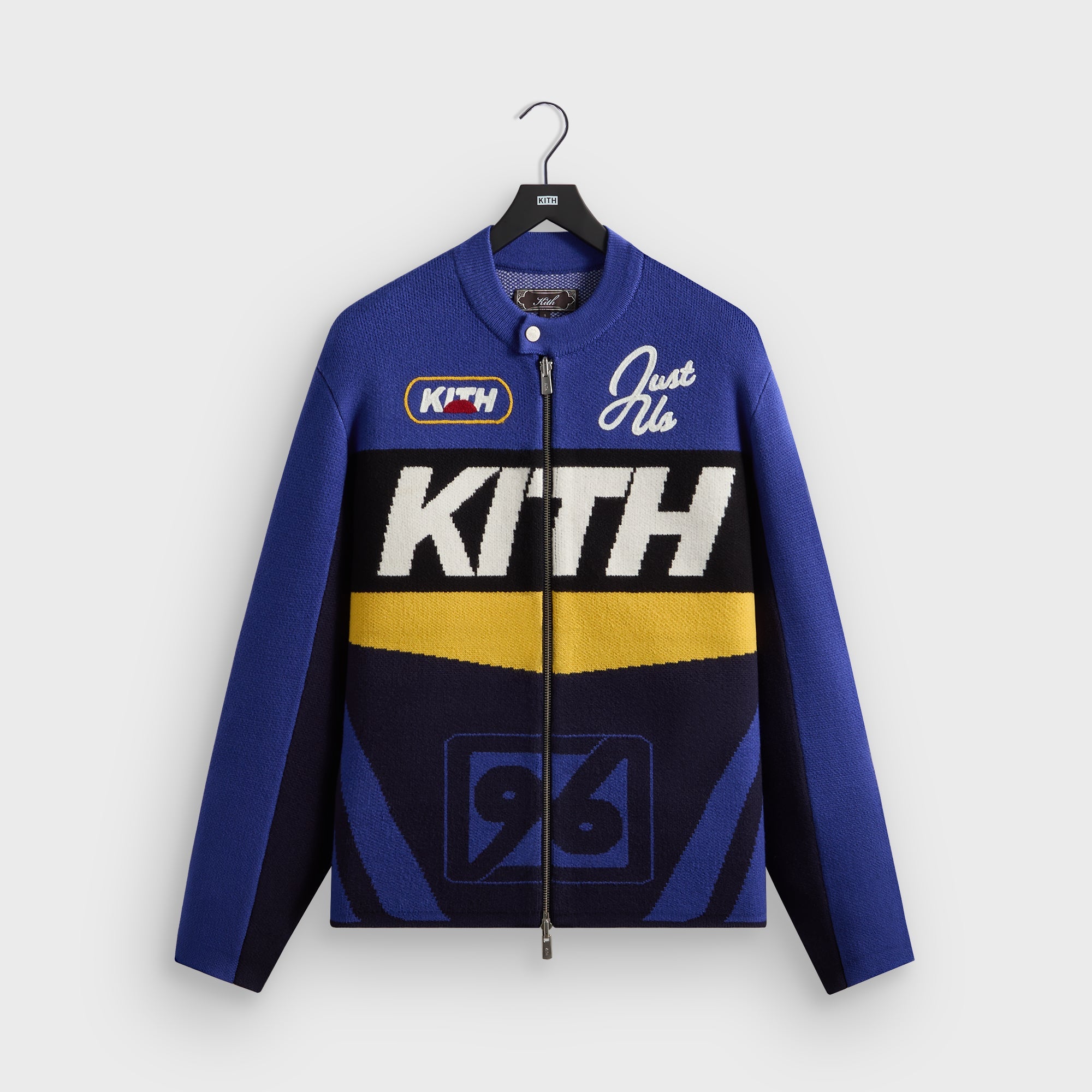 KITH ナイロンジャケット Kith Knit Moto Full Zip Jacket - Current – Kith Canada