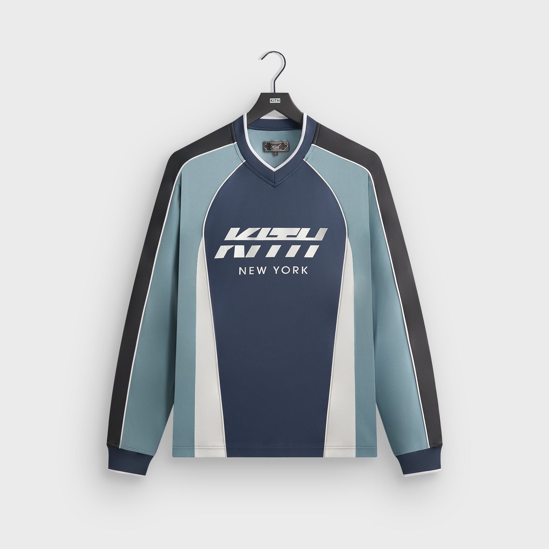 Kith Malik Long Sleeve Mesh Jersey - Nocturnal - PH