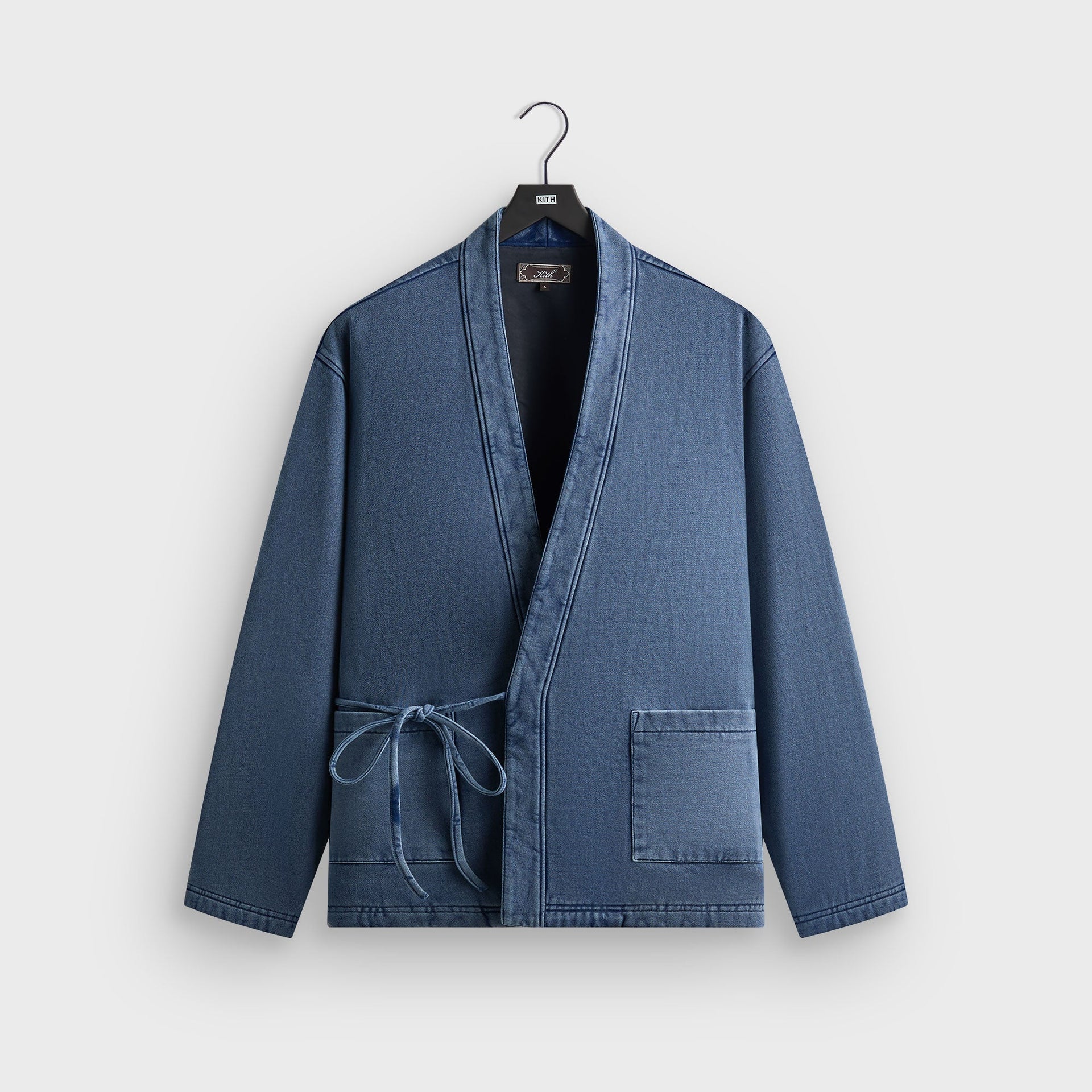Kith Indigo Fleece Karter Gi Jacket - Vast - PH