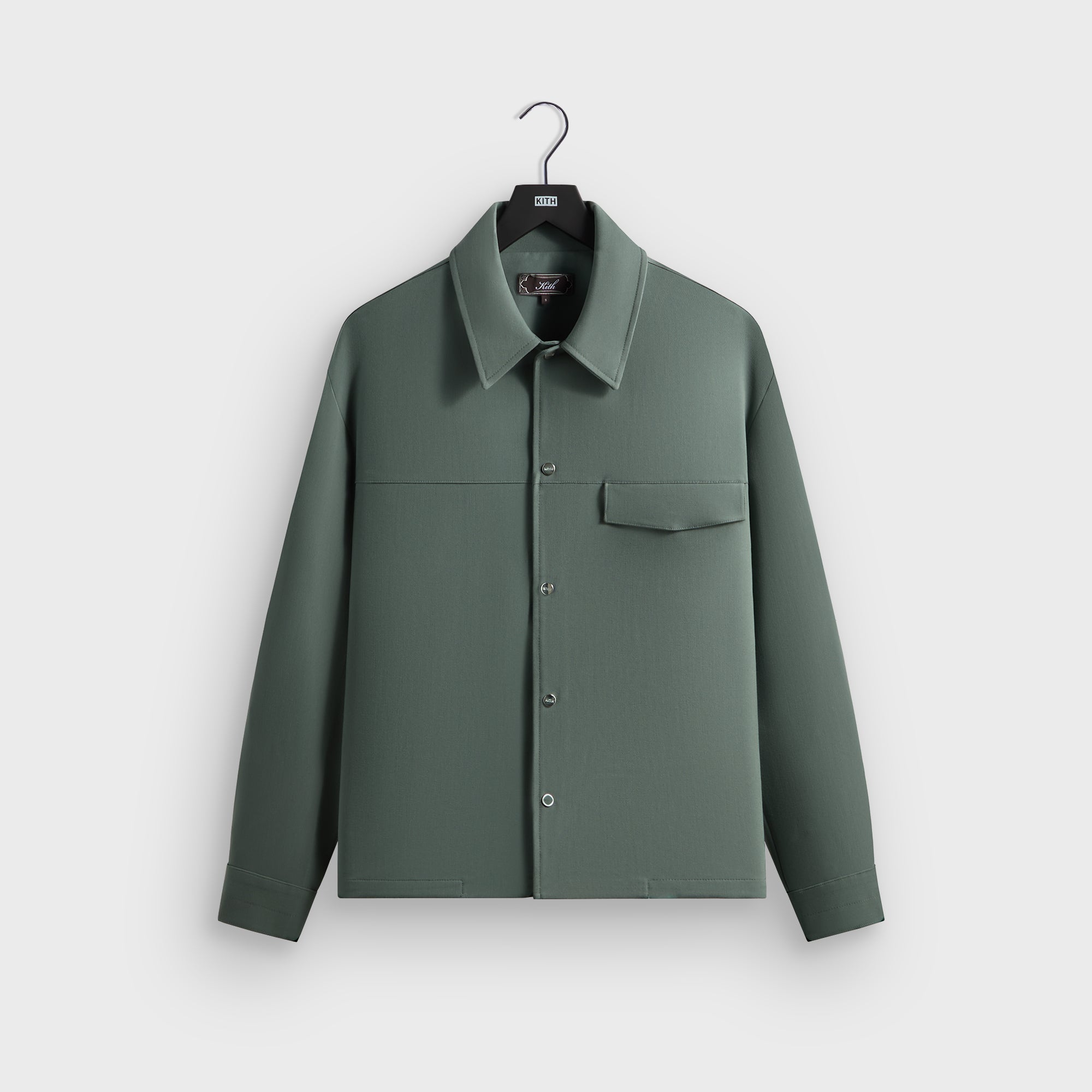 Kith Midweight Double Weave Montague Shirt - Court – Kith Canada