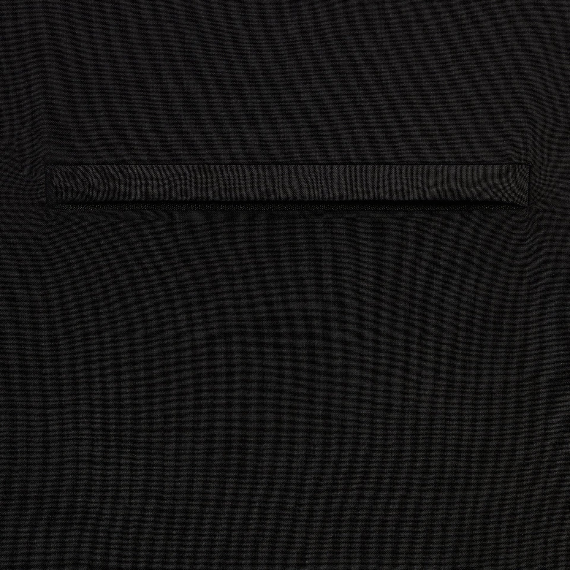 &Kin for Kith Origins Long Sleeve Davenport Tropical Wool Shirt - Black