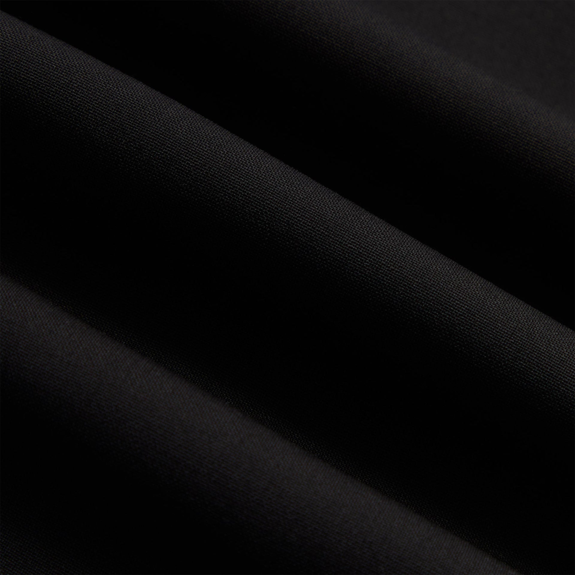 &Kin for Kith Origins Long Sleeve Davenport Tropical Wool Shirt - Black