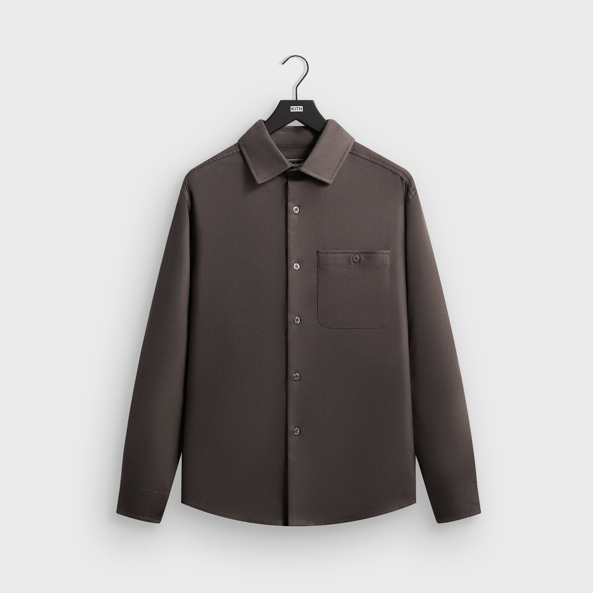 Kith Flannel Tomas Buttondown Shirt - Mineral - PH