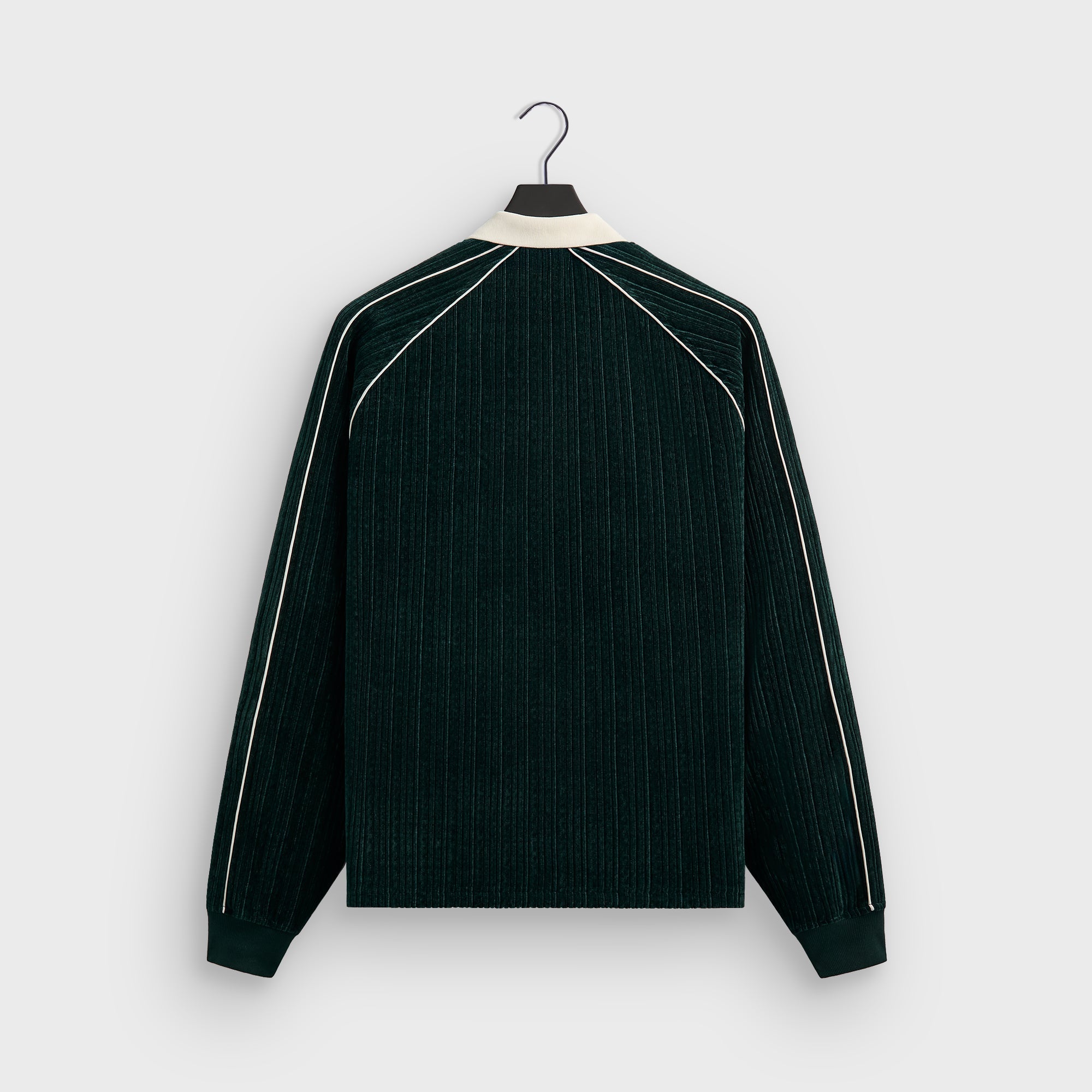 Kith Velvet Corduroy Long Sleeve Trevor Polo - Stadium – Kith Canada