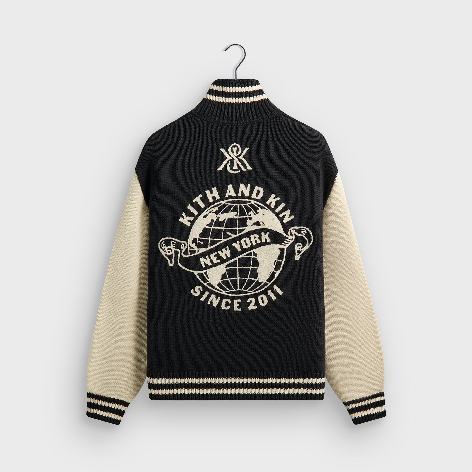 Kith Quarter Zip Wyona Sweater - Ink