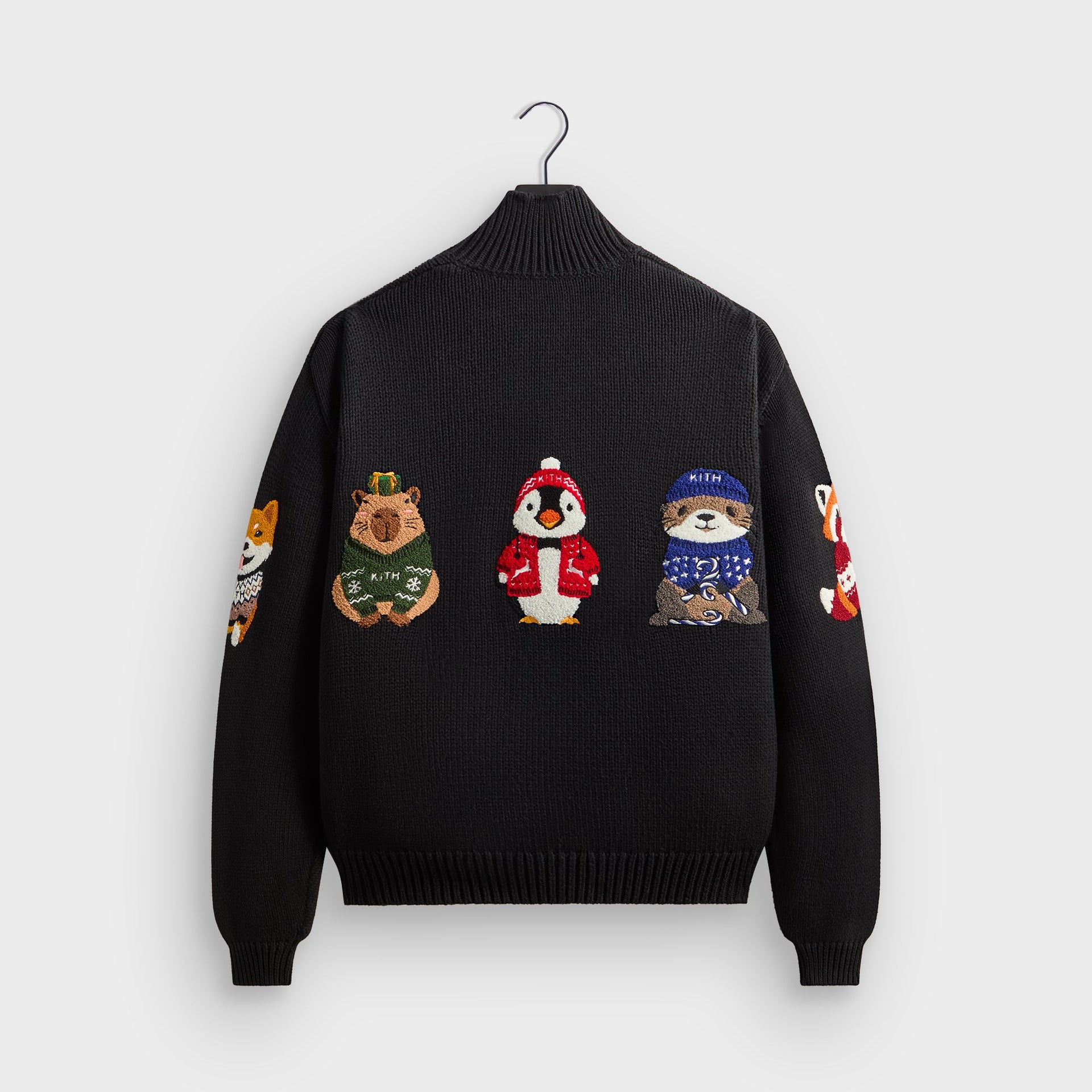 Kithmas Animals Wyona Quarter Zip - Black