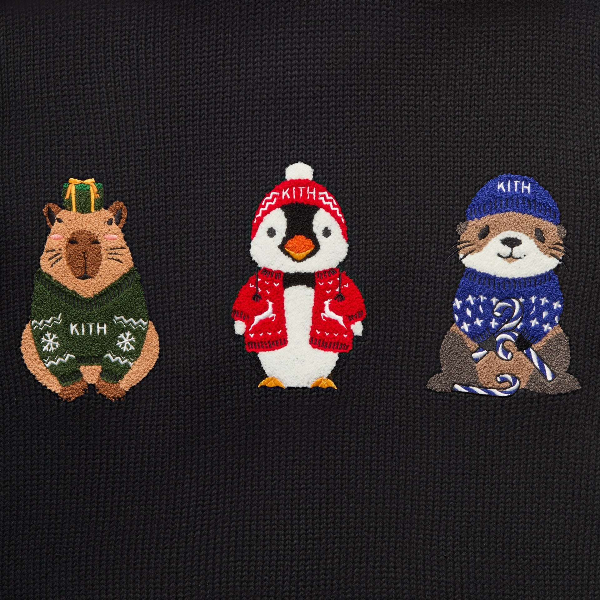 Kithmas Animals Wyona Quarter Zip - Black