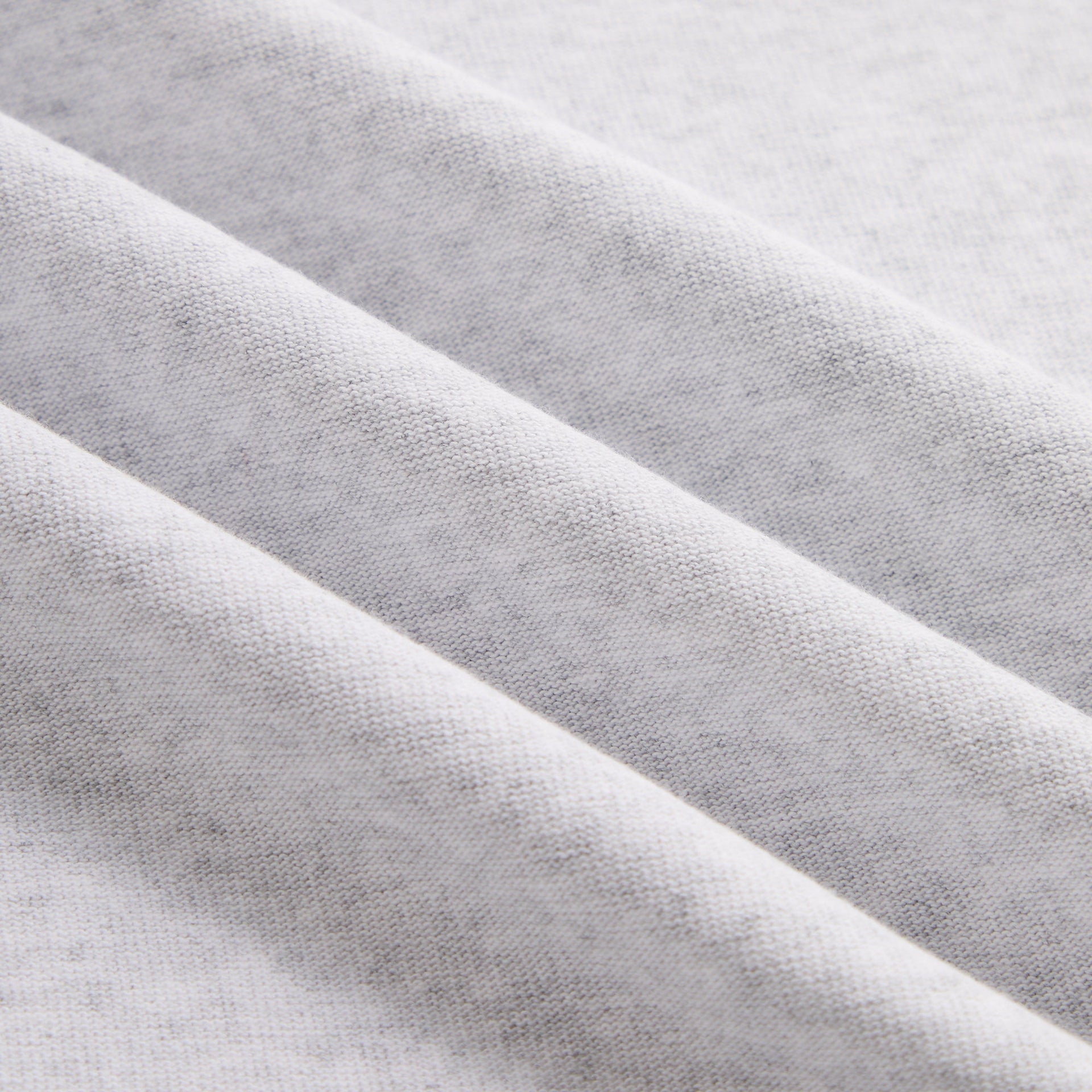 Kith Long Sleeve Quinn Tee - Light Heather Grey