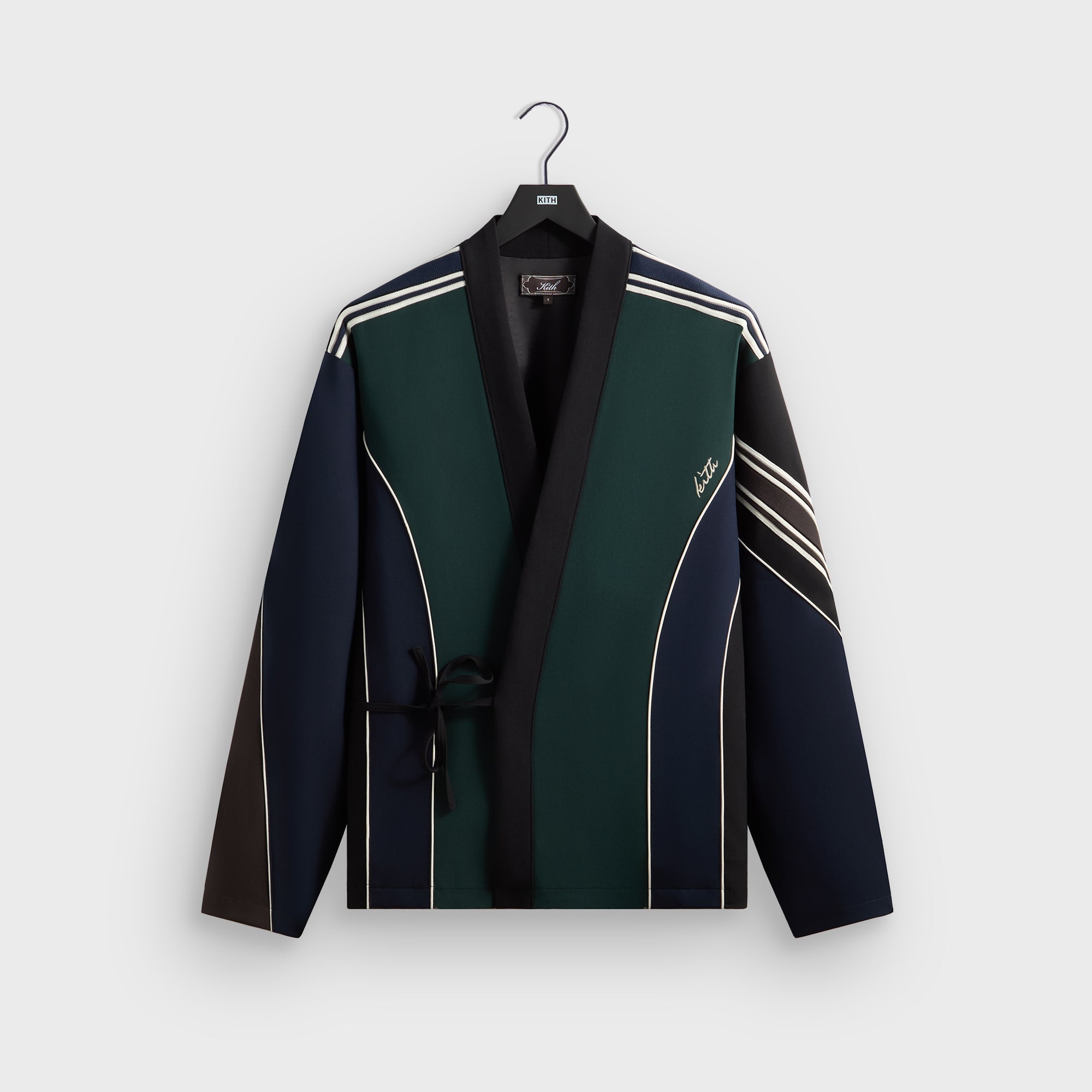 Kith Knit Moto Full Zip Jacket - Stadium – Kith Canada
