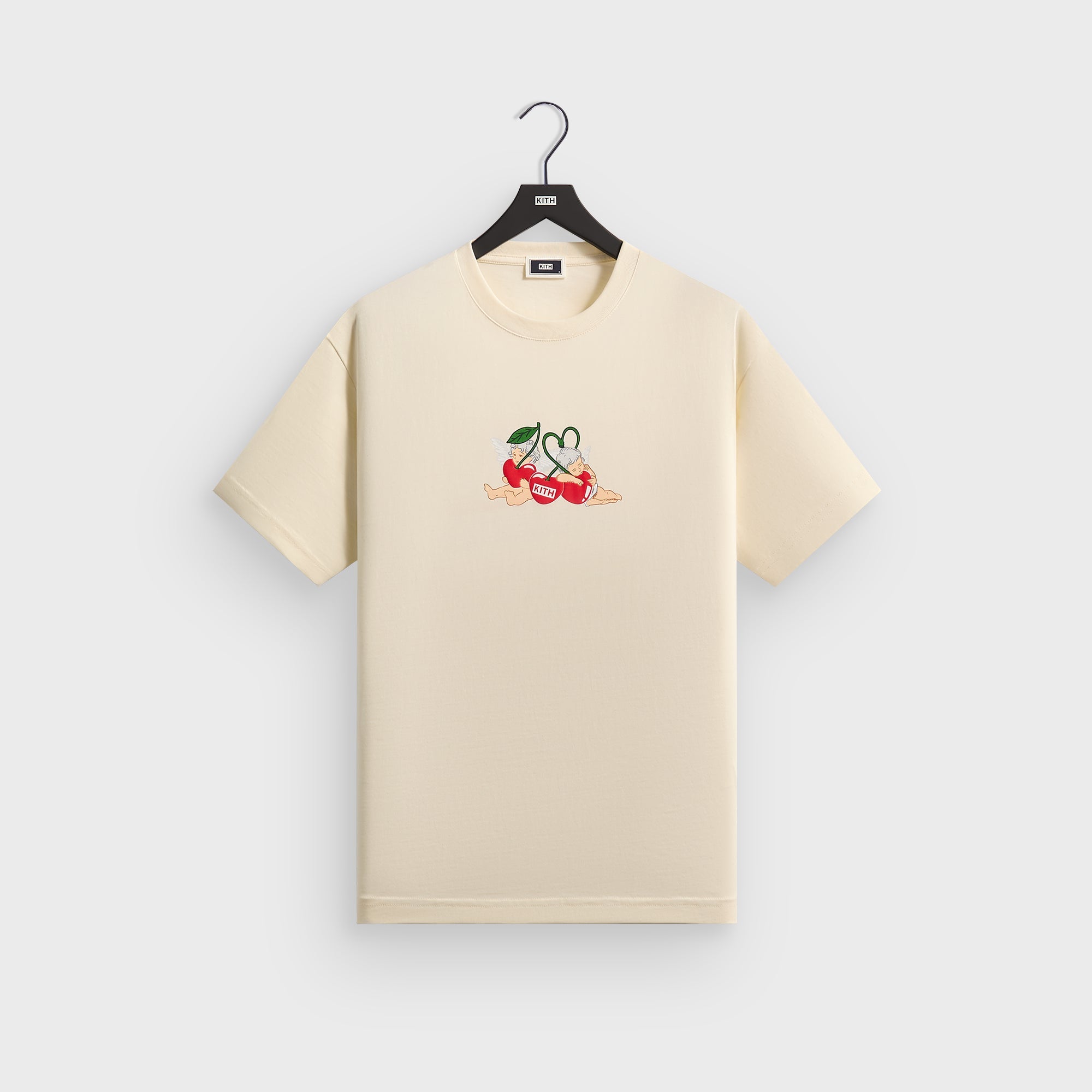 Kith Cherry Bunch Tee - Sandrift – Kith Canada