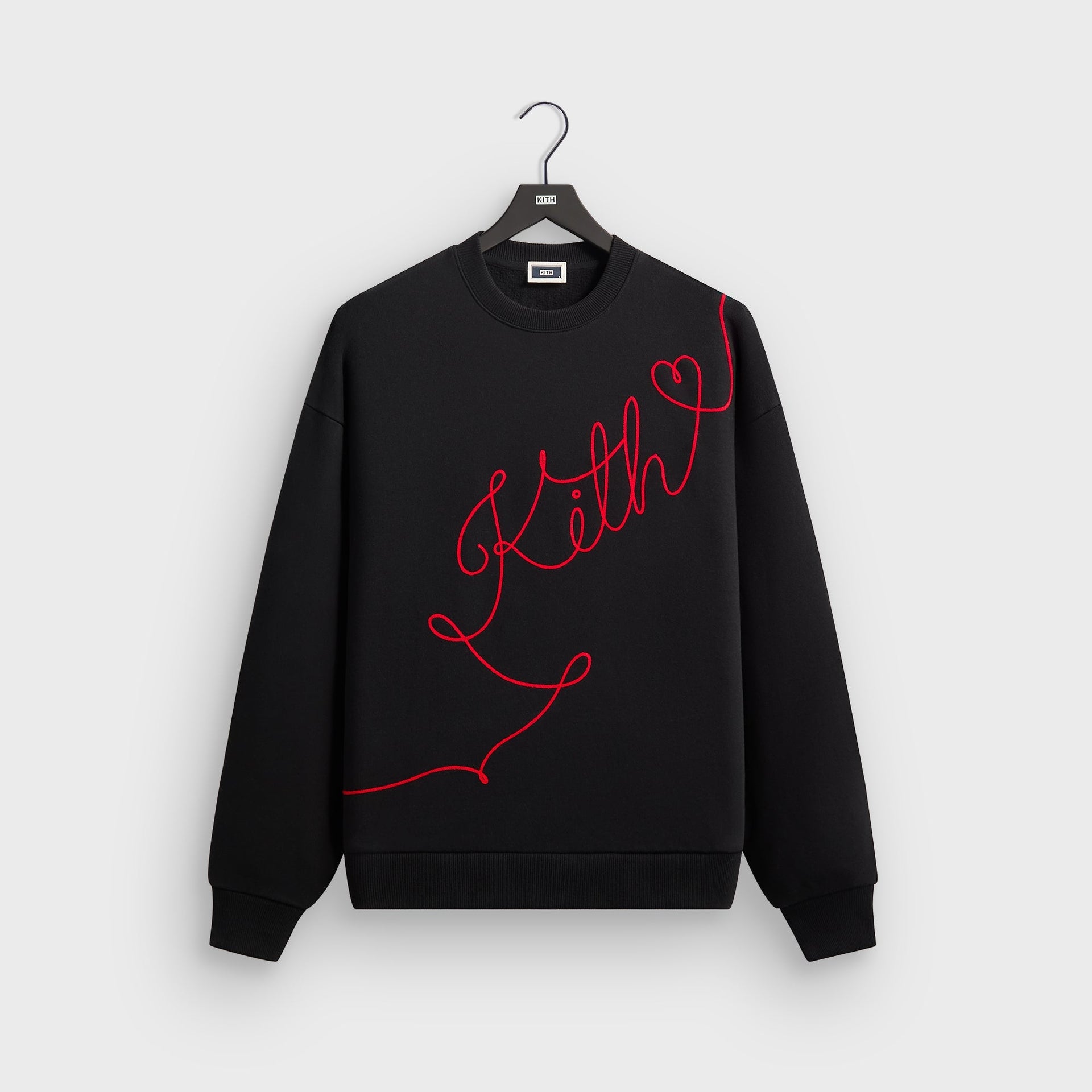 Kith Thread of Fate Nelson Crewneck - Black - PH